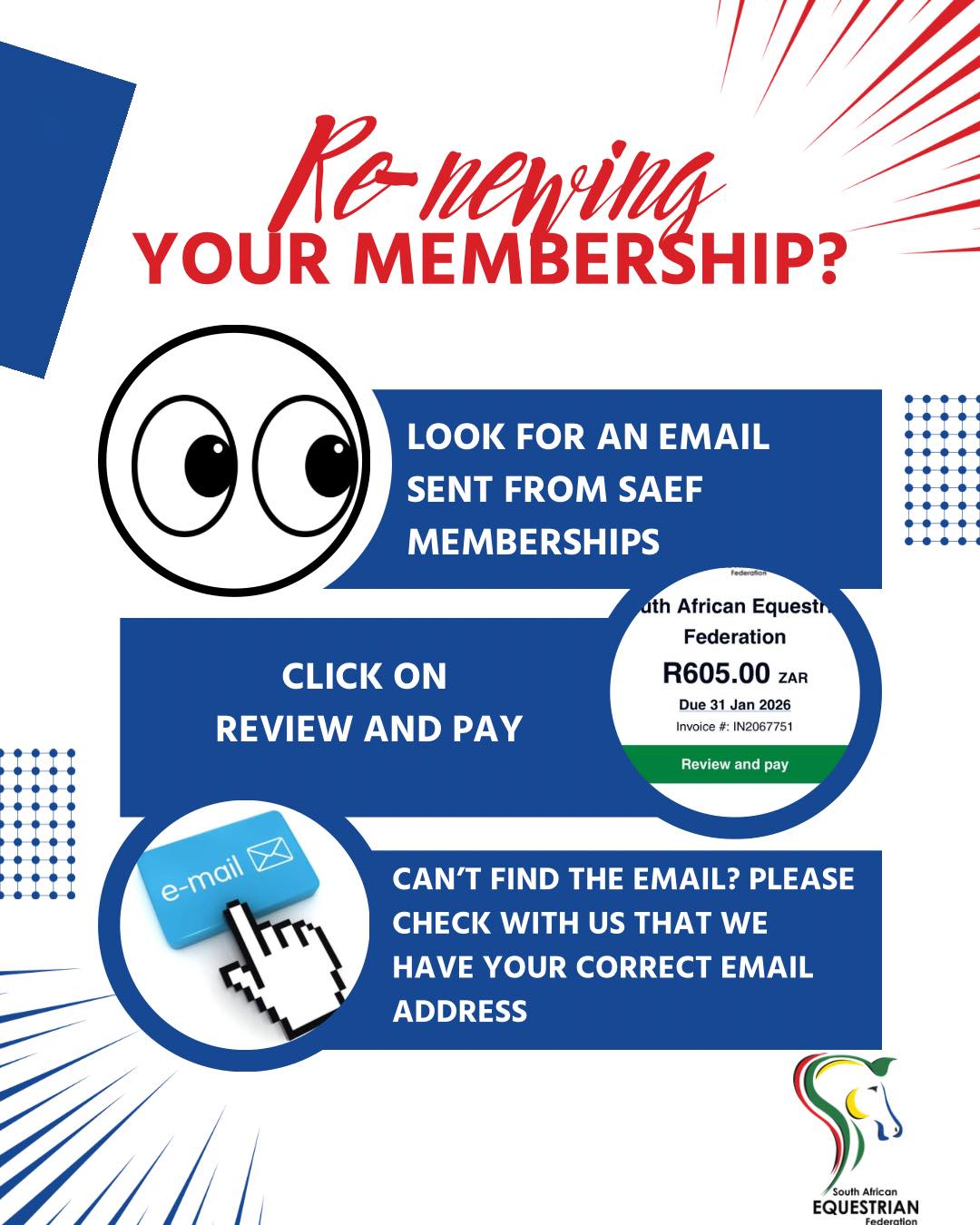 South - Are you planning on re-newing your membership for 2026? An ...