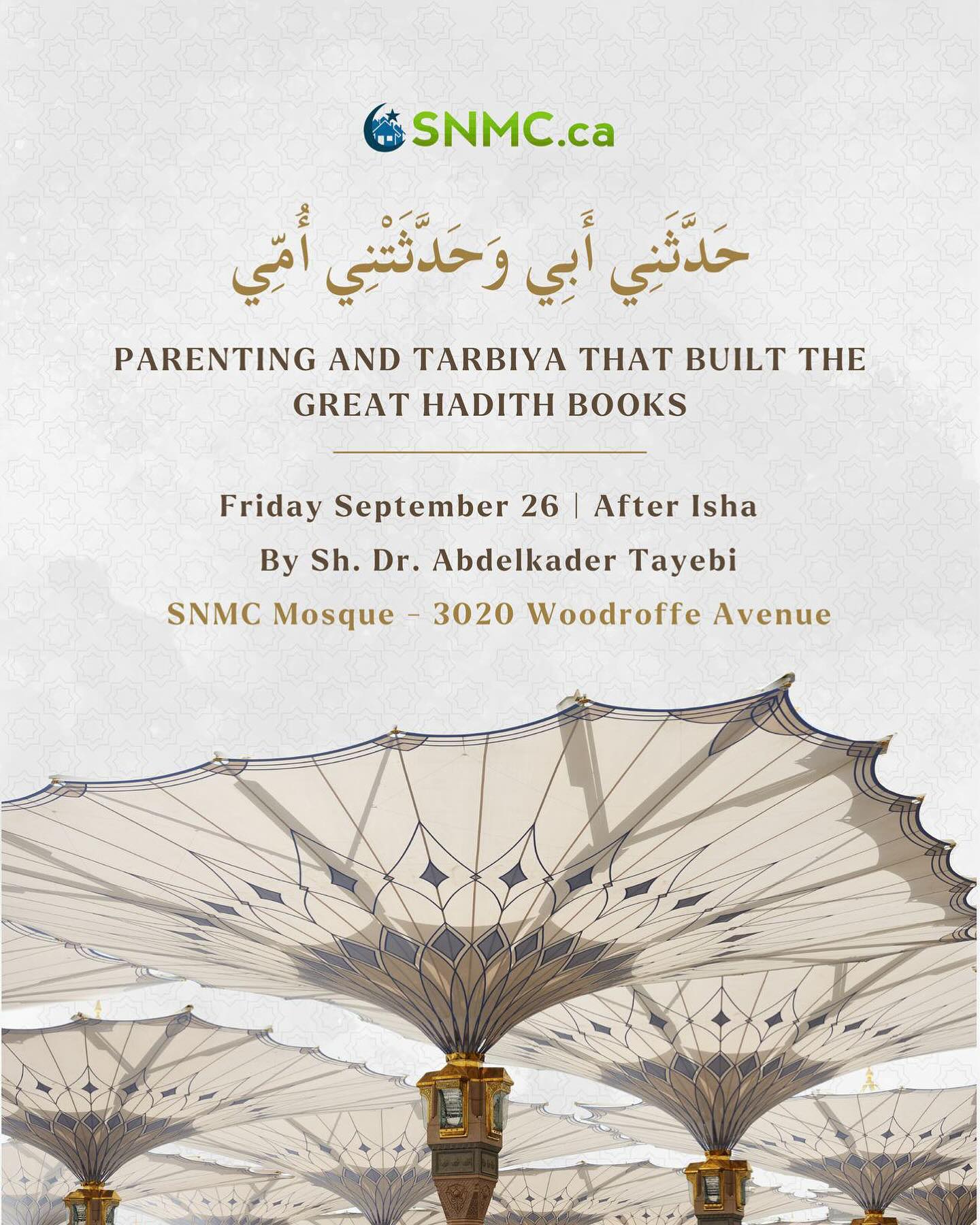 SNMC.ca - 📖 Join us for a special talk: Parenting and... | Facebook