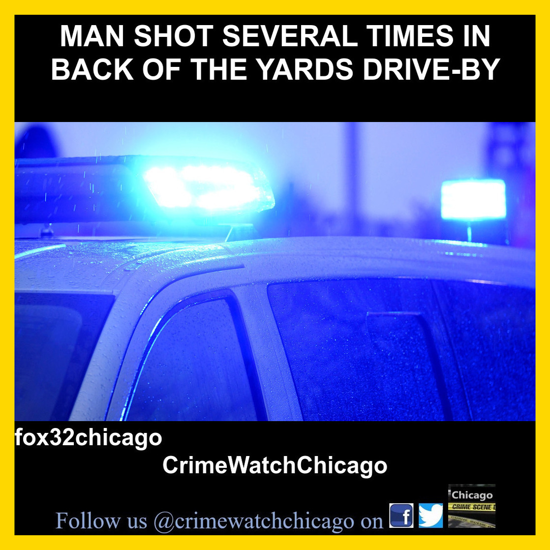 A man was wounded in a drive-by... - Crime-Watch-Chicago | Facebook