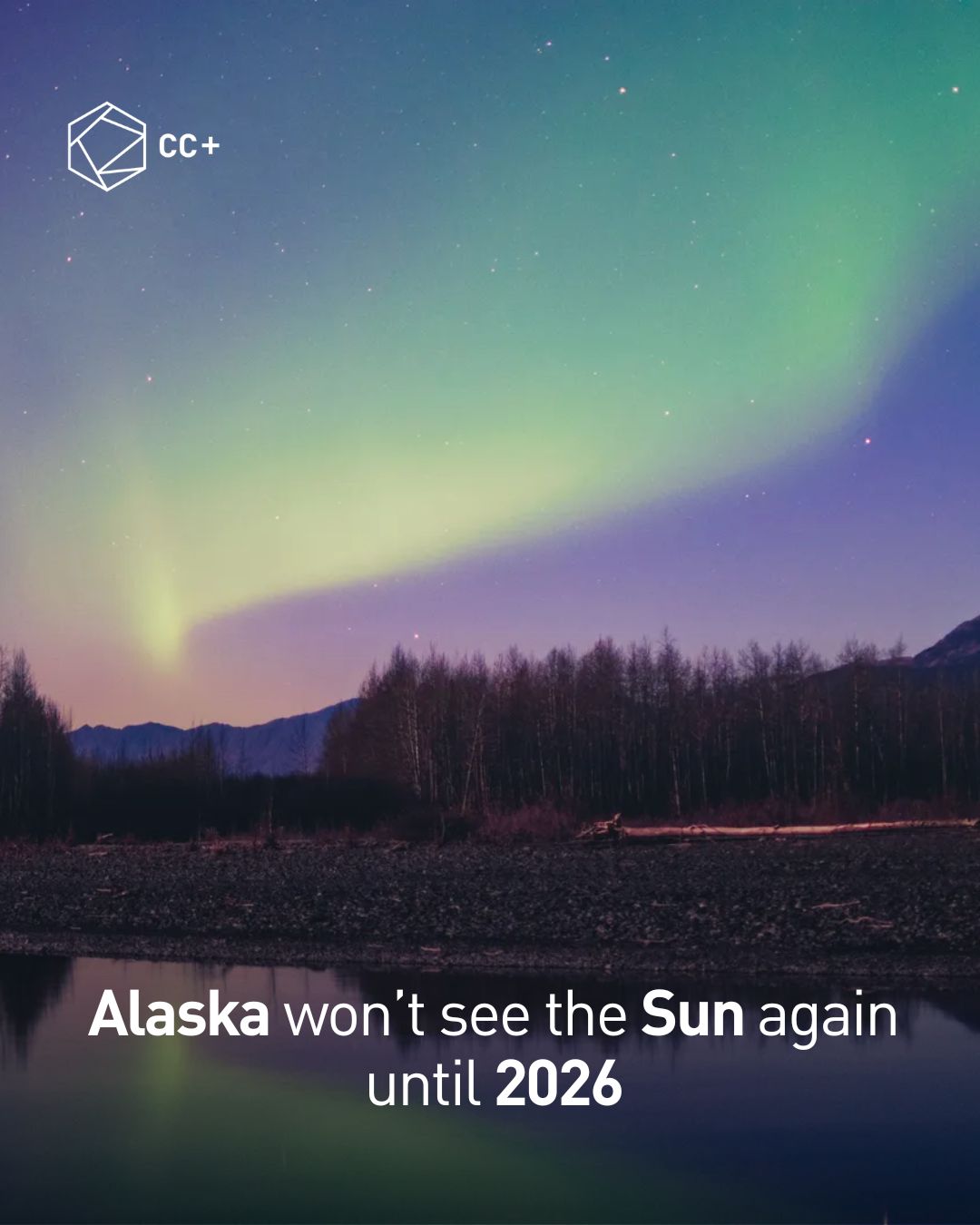 Cultura - The Sun has officially set in Alaska.😨 For the next two ...