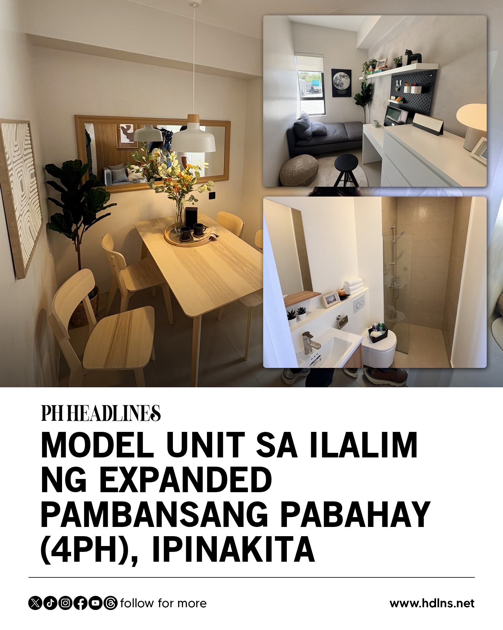 PH - Model Unit ng Expanded 4PH Program, Ipinakita Ipinakita ang isang ...