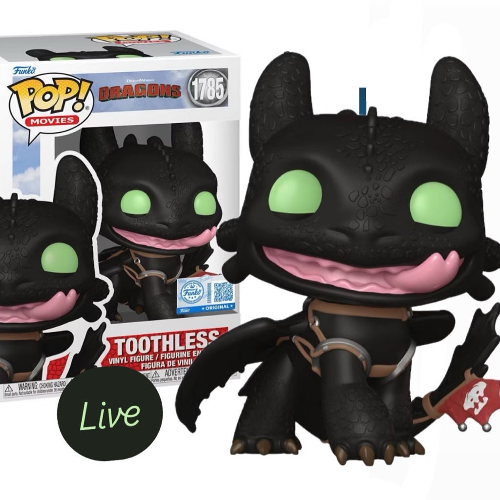 Funko - Now live! Target exclusive Toothless Funko POP! From How To ...