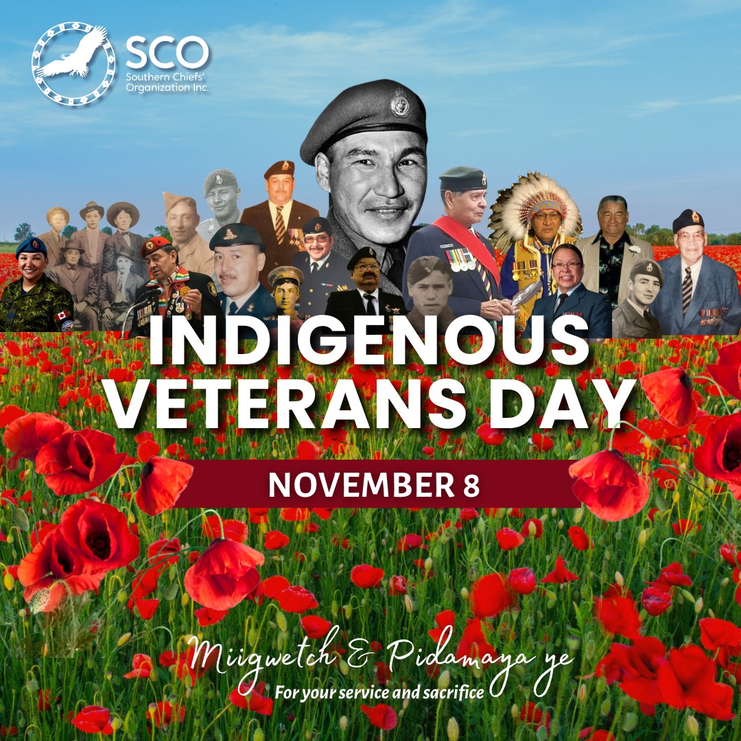 Southern - SCO HONOURS INDIGENOUS VETERANS DAY Today, November 8, the ...