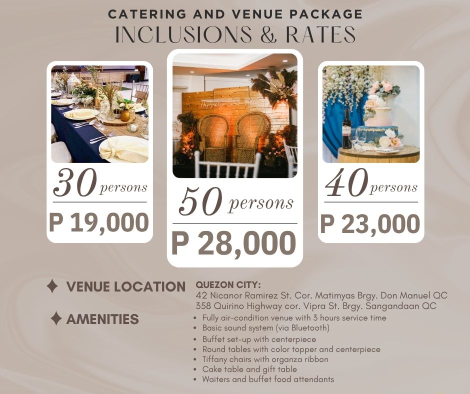 Angelica's Catering... - Angelica's Catering Venue Manila