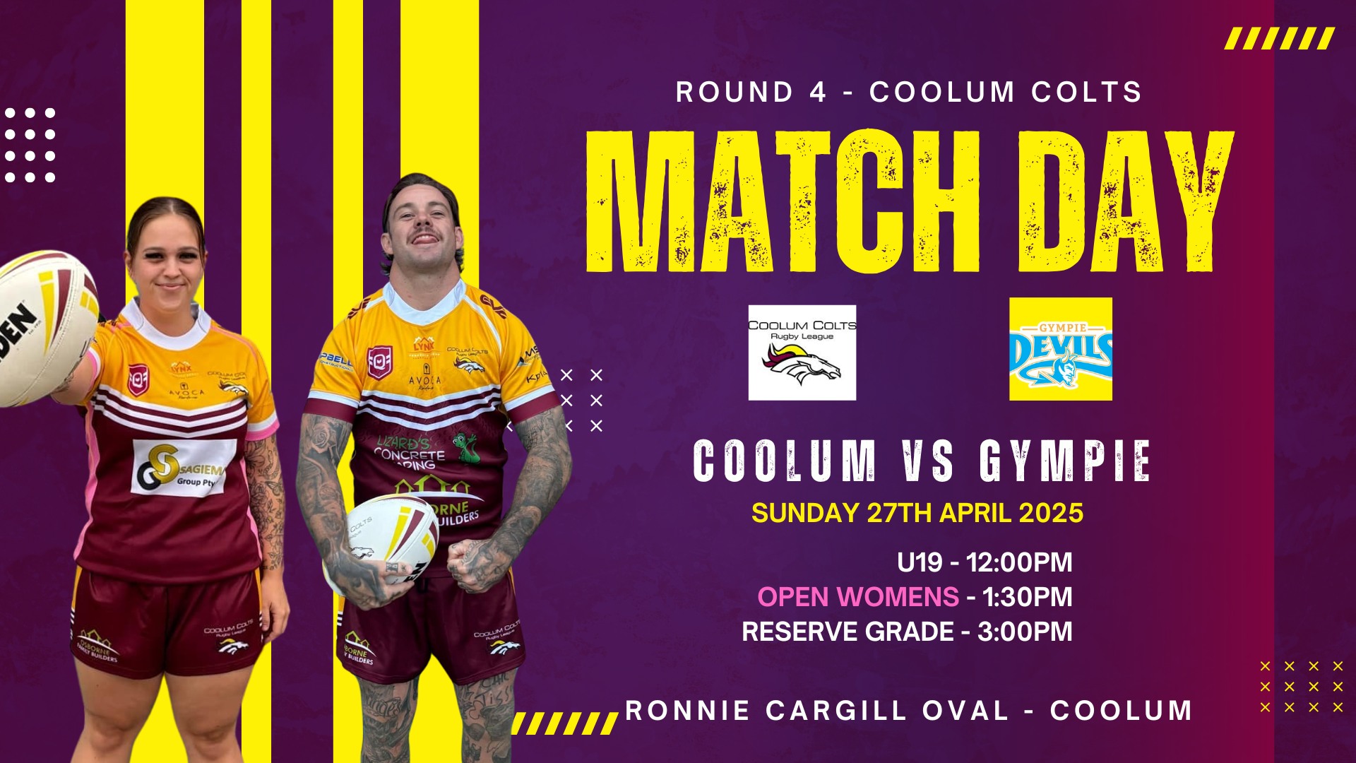 Coolum Colts - Senior Rugby League Sponsored by Lizard's Concrete Pumping