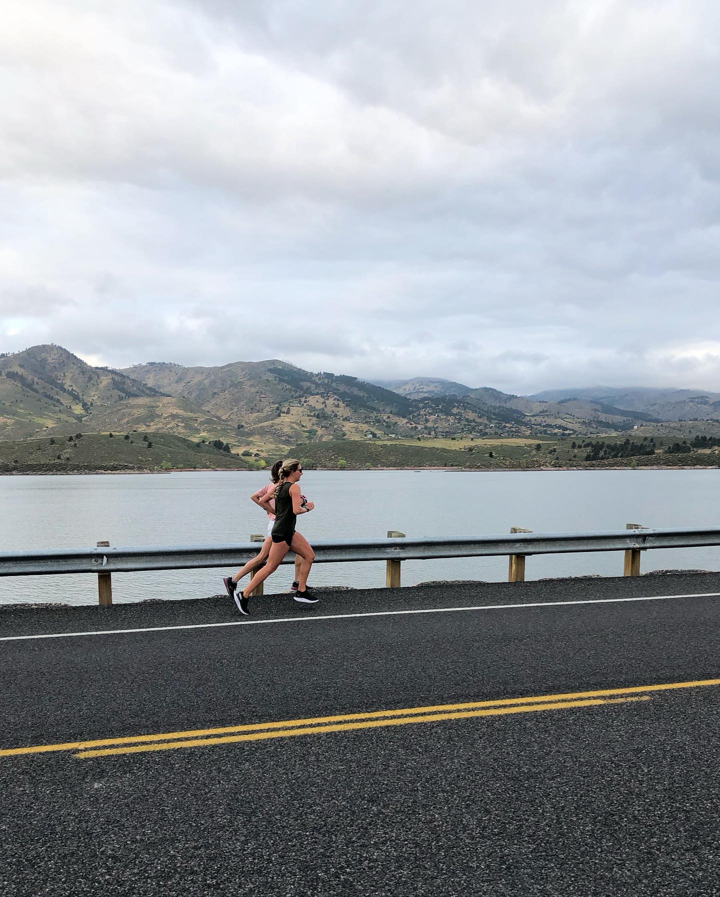 The ladies took to the Horsetooth dam... - Front Range Elite | Facebook