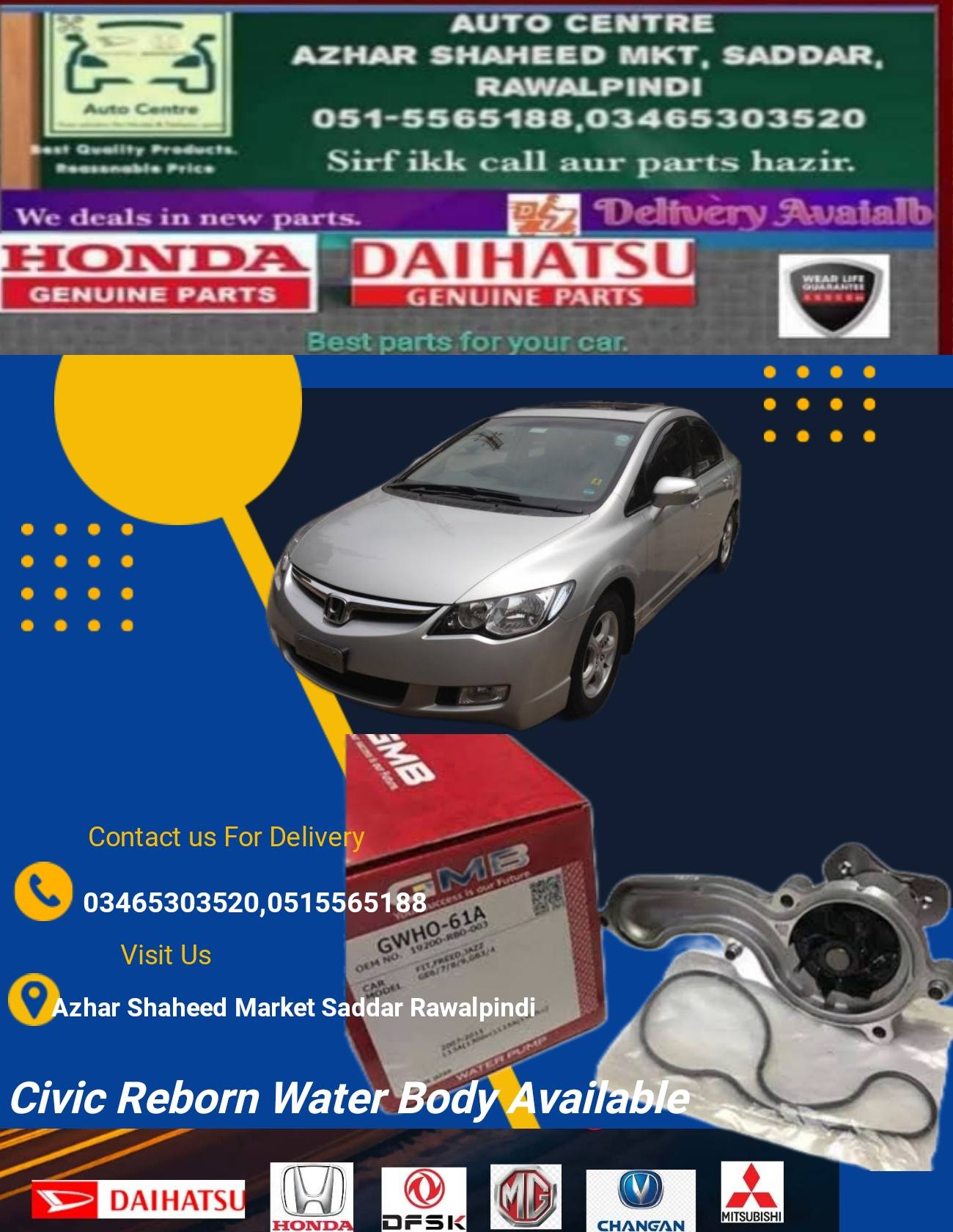 Auto Centre Saddar Rwp added a... - Auto Centre Saddar Rwp