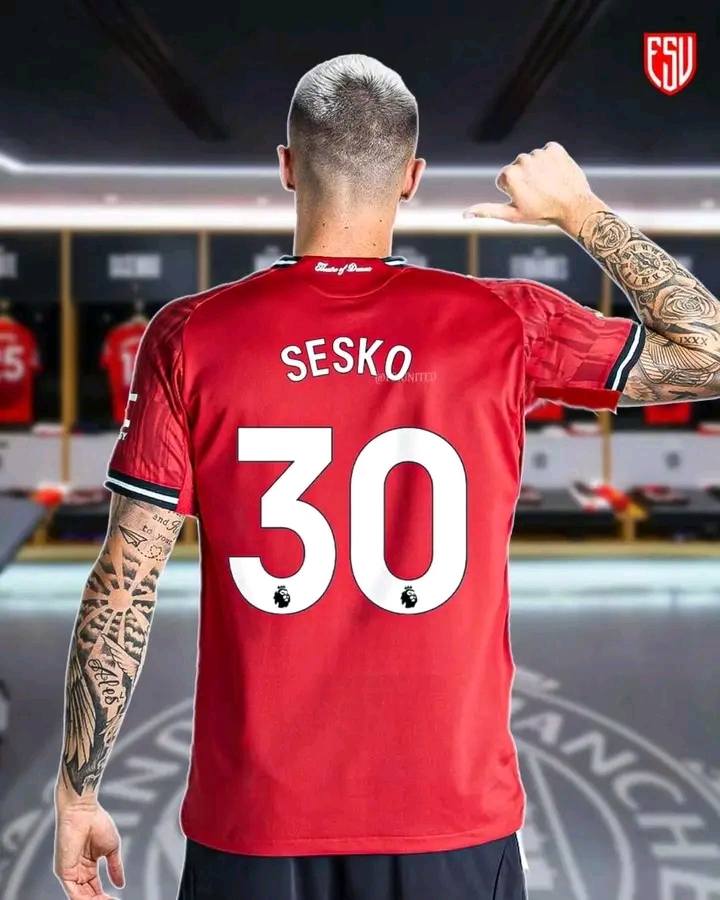 🚨 Sesko To Wear Manchester United Number 30 Jersey! Good luck to