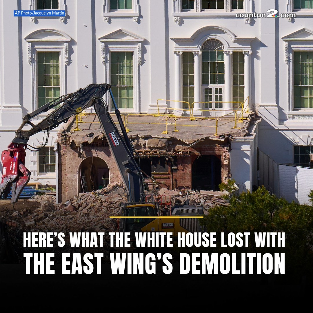 WCBD News 2 - Demolition of the White House’s East Wing,... | Facebook