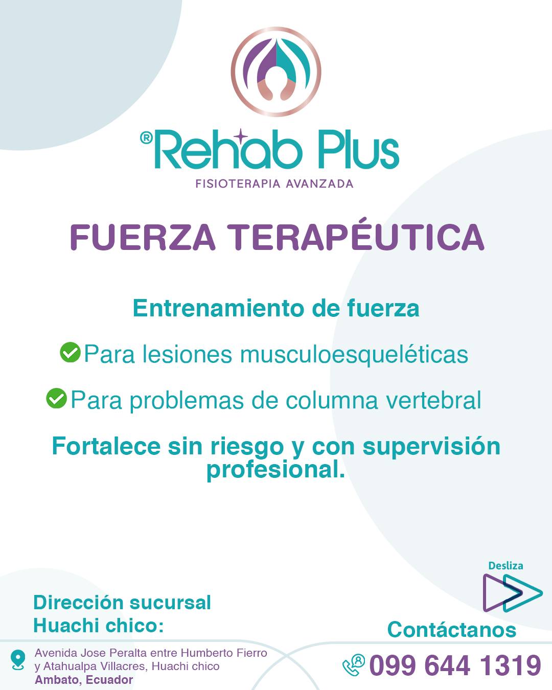 Rehab Plus - Fisioterapia Avanzada | Ambato