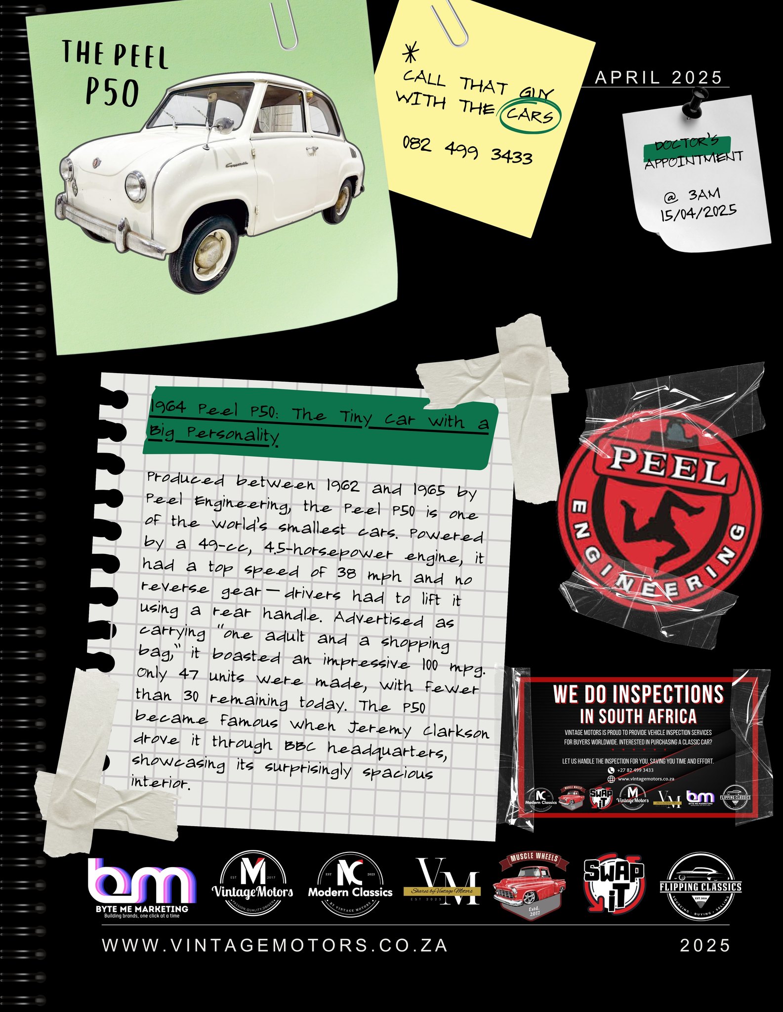 Vintage - Vintage Motors’ playbook leaked - Jester April (part 5) Looks ...