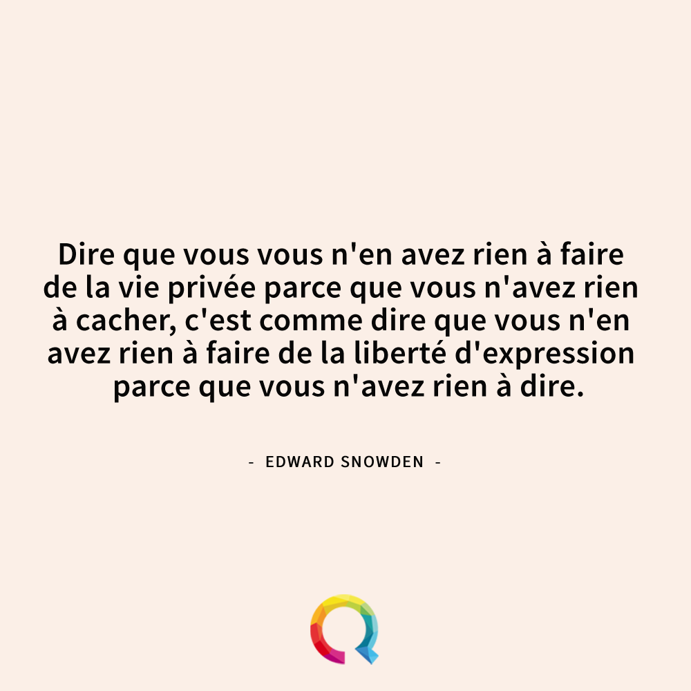 Qwant Cette Citation D Edward Snowden Devrait Etre Largement Partagee Facebook