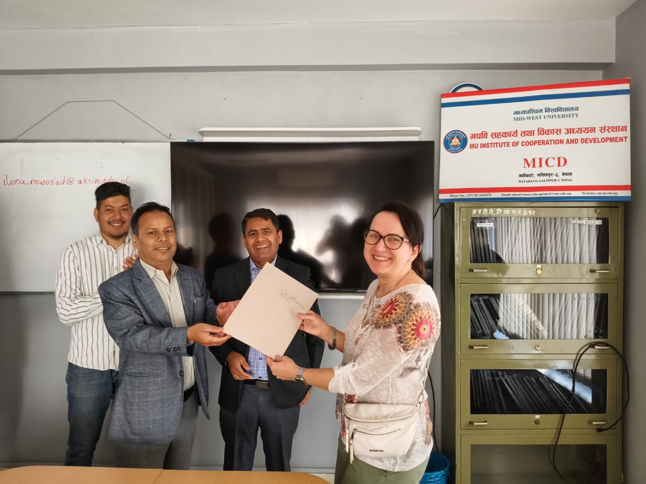 MICD - Guest Lecture by Ms. Abida Rafique on International Relation at ...