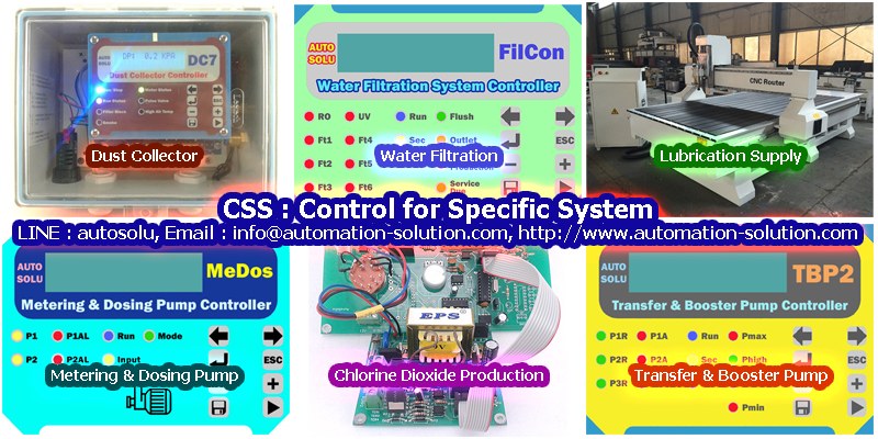 Automation - CSS : ชุดควบคุมสำหรับระบบเฉพาะ (Control for Specific ...