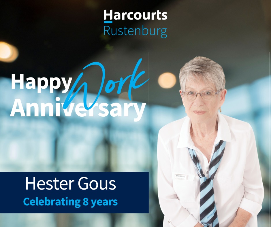 Harcourts Rustenburg - 🎉 Happy 8th Work Anniversary, Hester! 🎉 Eight ...