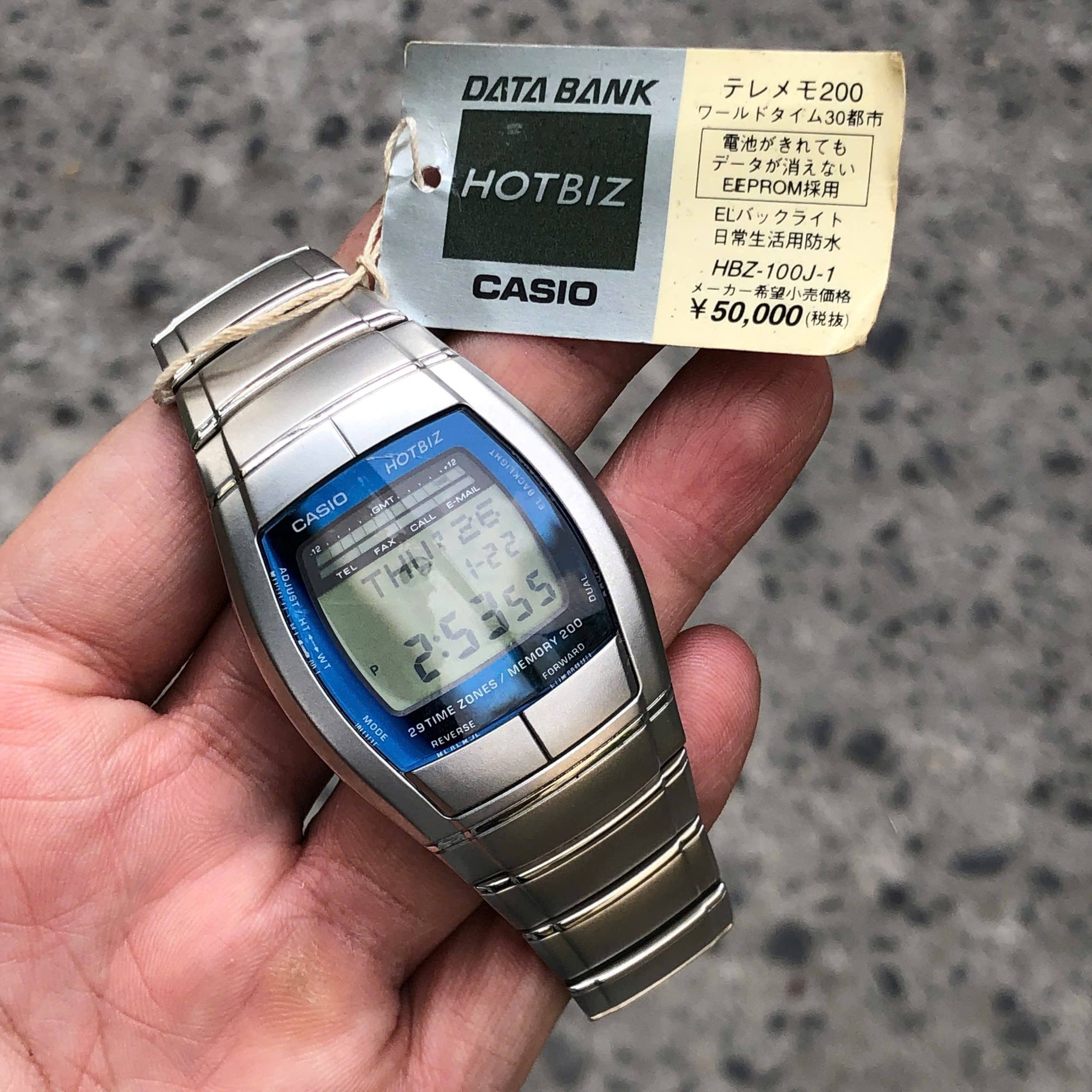 HOTBIZ ’90s ヴィンテージ 美品　CASIO HBZ-100