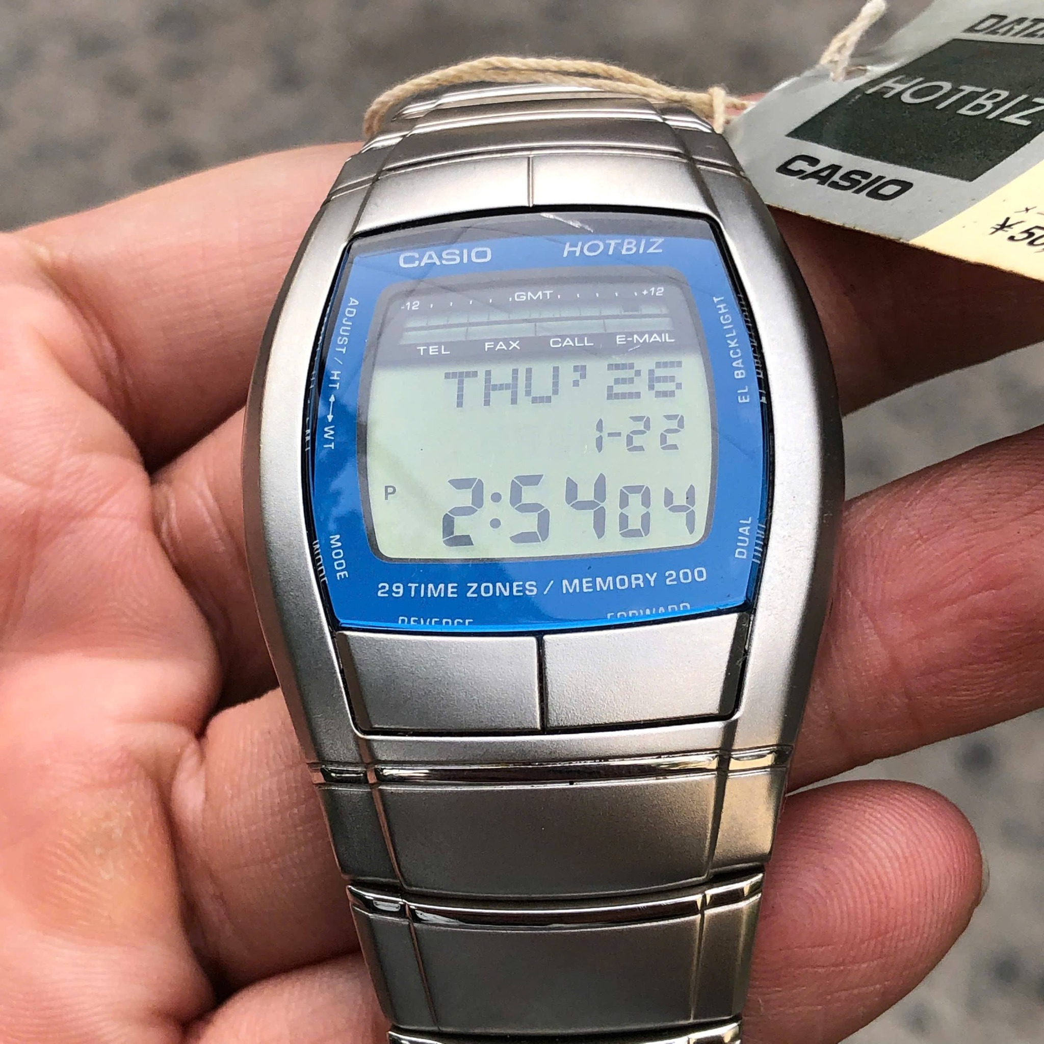 HBZ-100 ヴィンテージ 美品　CASIO HOTBIZ ’90s
