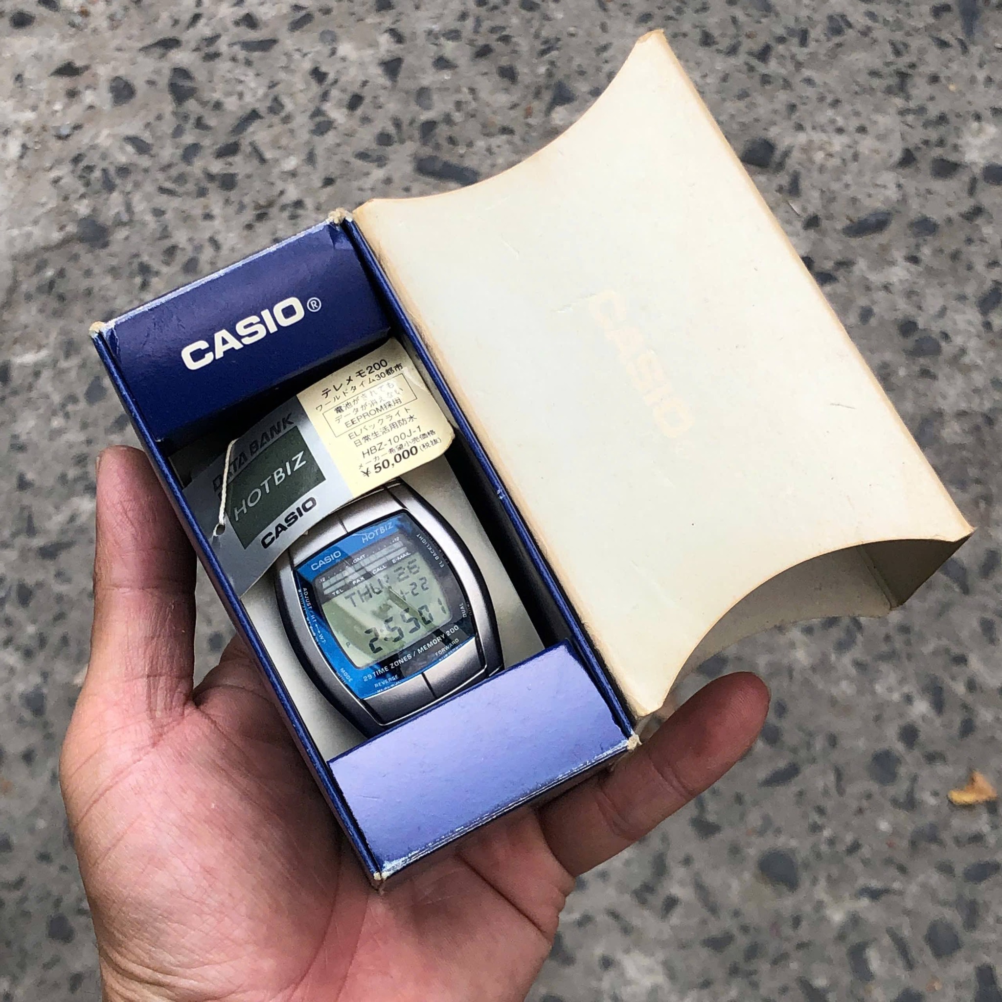 ’90s ヴィンテージ 美品　CASIO HOTBIZ HBZ-100