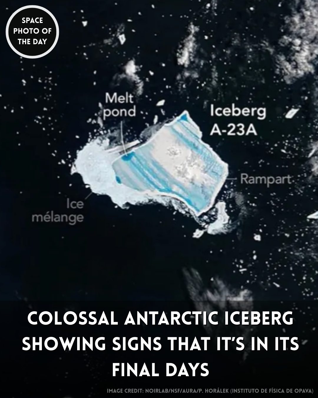 Space.com - #IcebergA23-A has been around since the... | Facebook