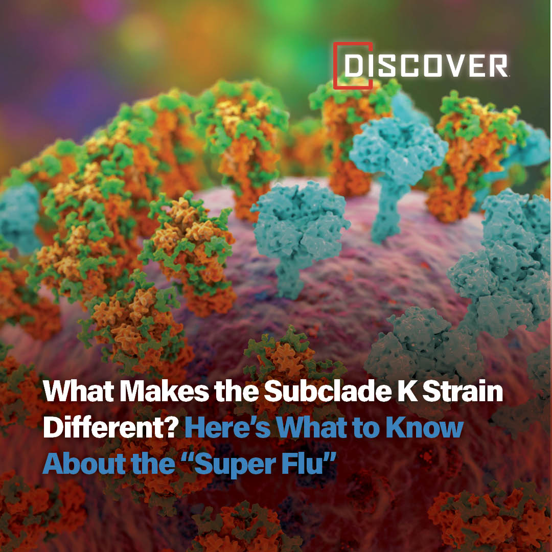 Learn about the new flu variant,... - Discover Magazine | Facebook