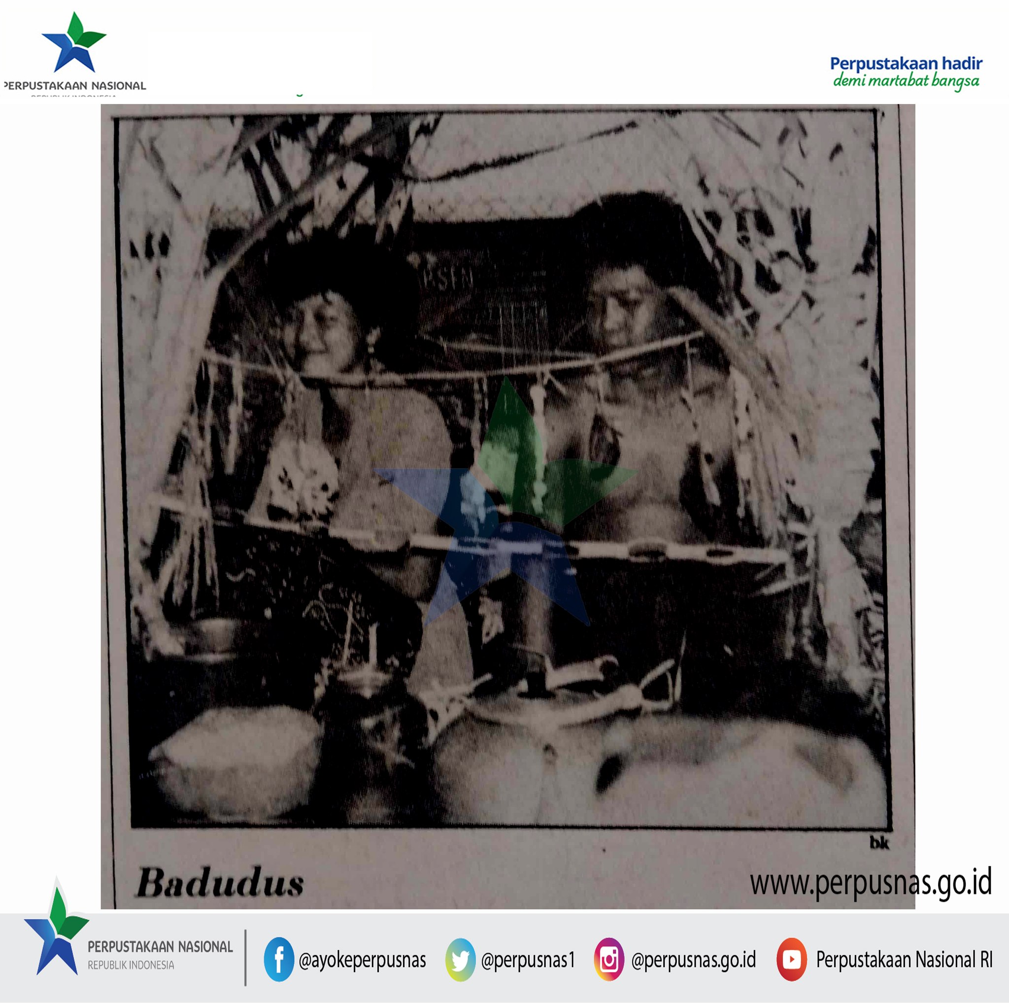 Perpustakaan - Badudus Suatu upacara adat Banjar dalam rangkaian ...