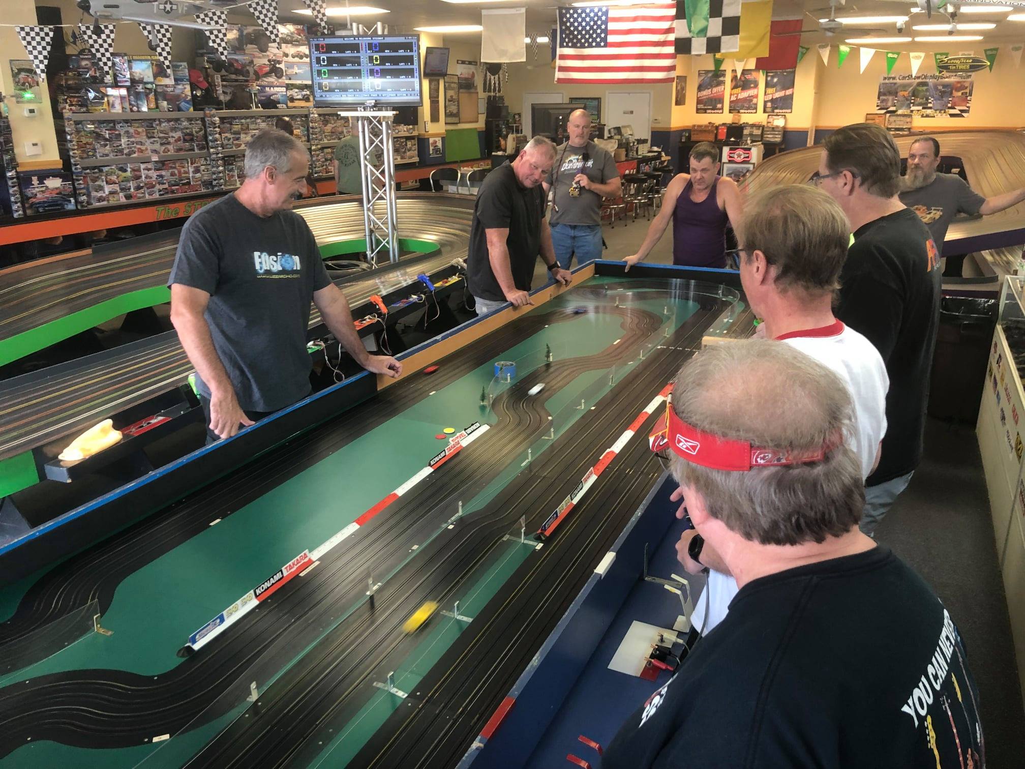 H.O. Slot Car Races at Slot Car Raceway and Hobby Shop