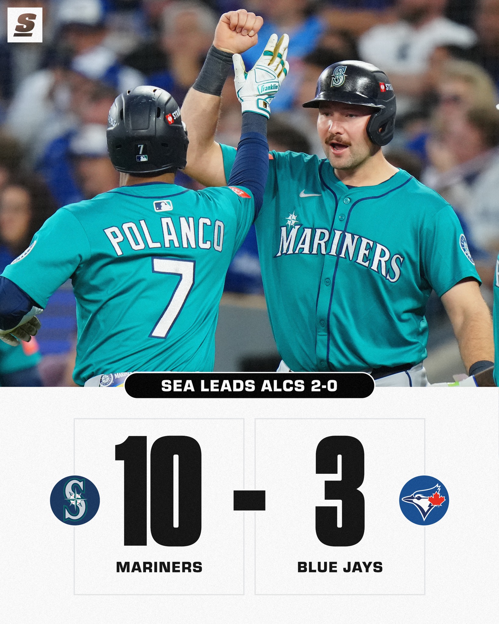 theScore - The Seattle Mariners are two wins away from... | Facebook