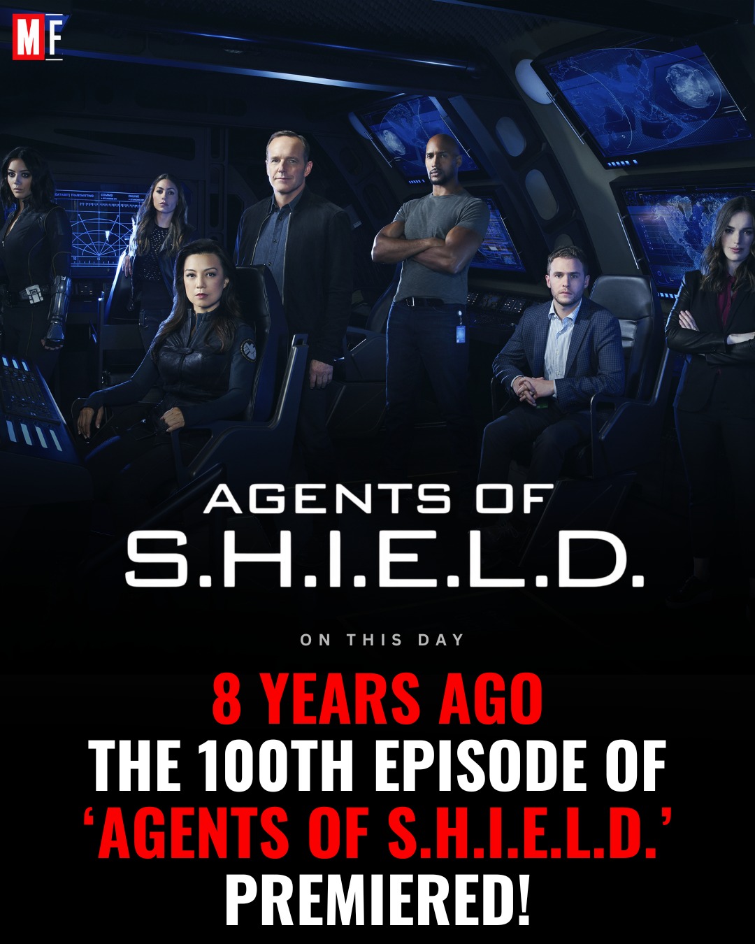 Marvel's Agents of S.H.I.E.L.D. series, which lasted for a total