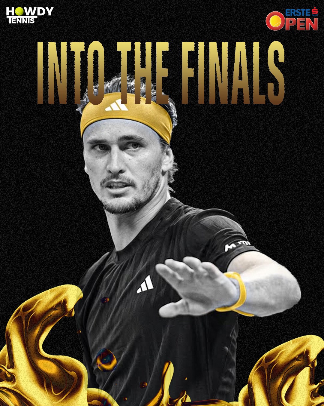 Zverev zips into the Vienna final! ⚡️🔥 The German defeats