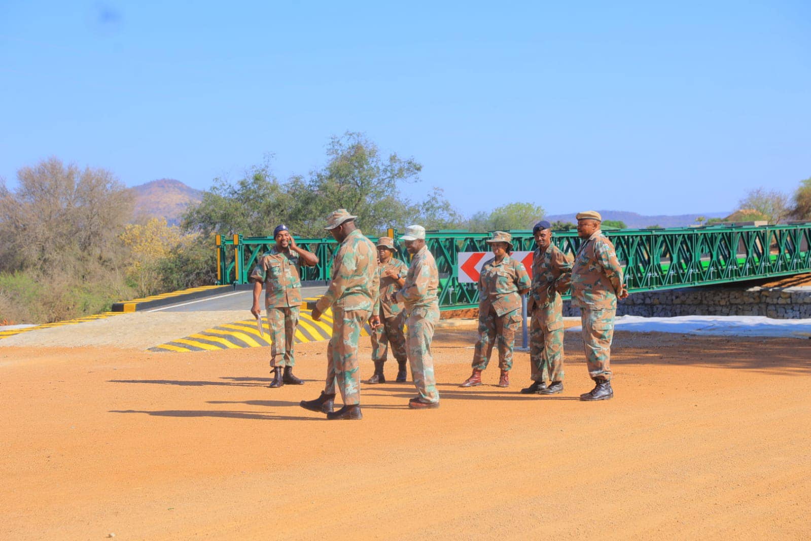 The Limpopo MEC for Public Works, Roads and Infrastructure Ernest ...