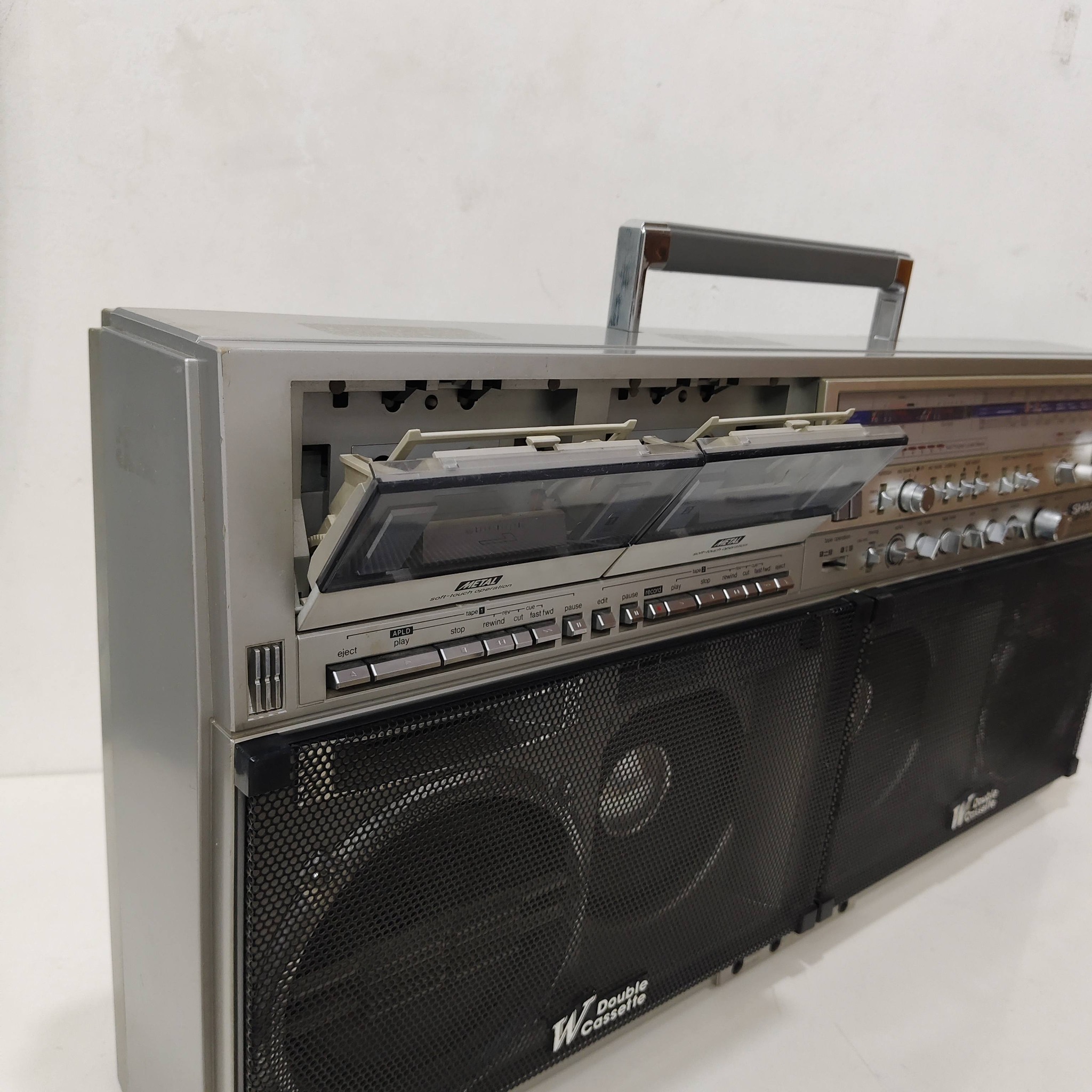 Sharp GF-777Z dual cassette boombox for sale