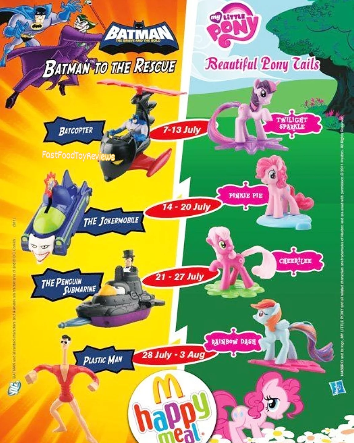 Fast - 2011 McDonald's Malaysia Batman The Brave and The Bold / My ...
