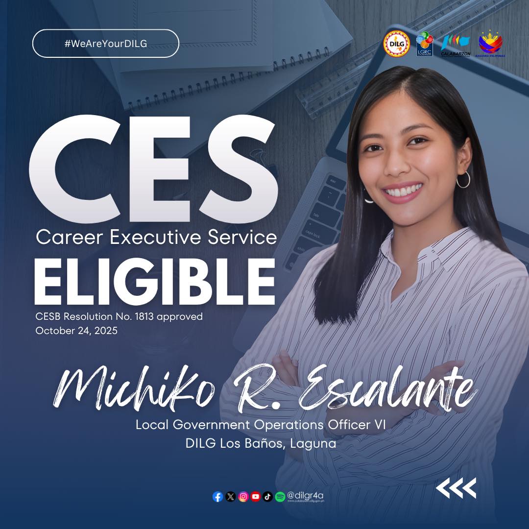 DILG - We are delighted to celebrate the outstanding accomplishment of ...
