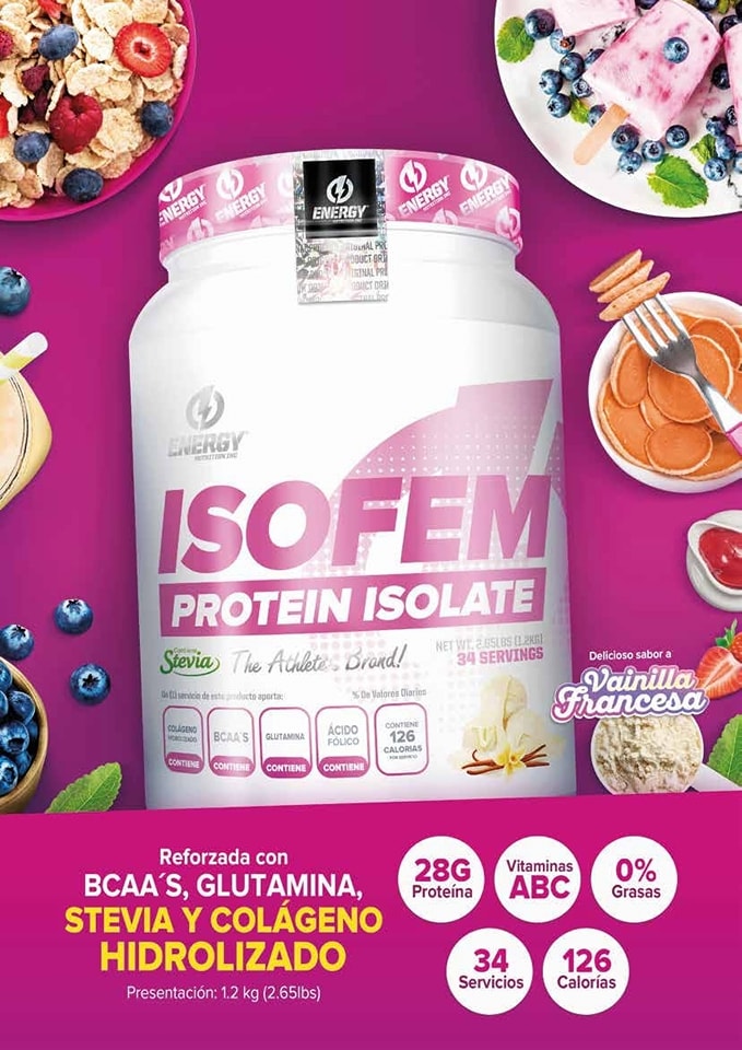 Suplementos - ISOFEM! Es un excelente producto en delicioso sabor ...