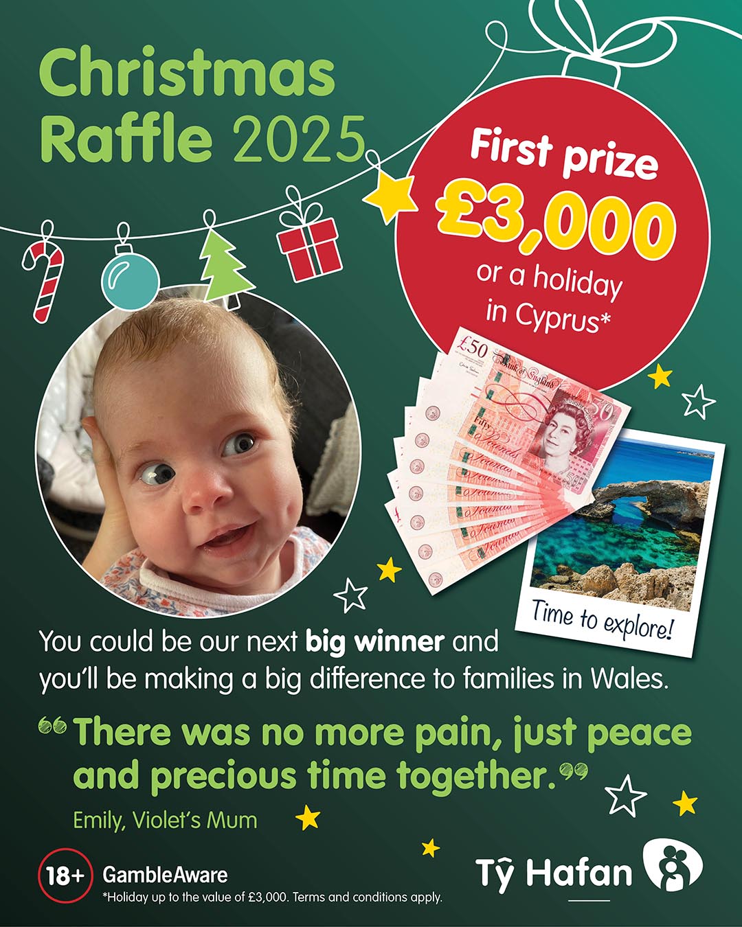 Tŷ - Our Christmas Raffle is now LIVE! 🎄 For just £1 a ticket, you ...