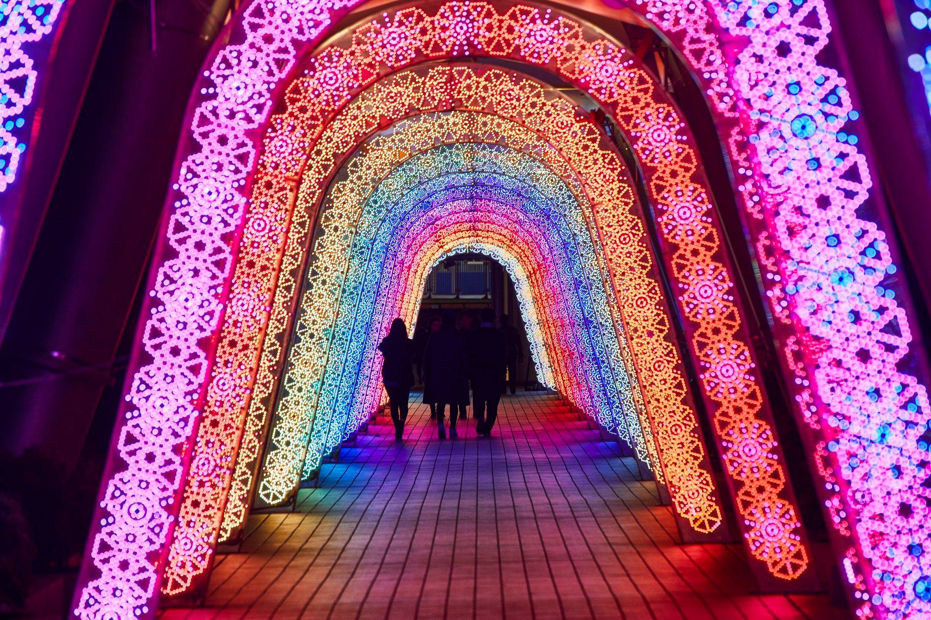 Tokyo Dome City Winter Lights Garden Bic Camera English Facebook