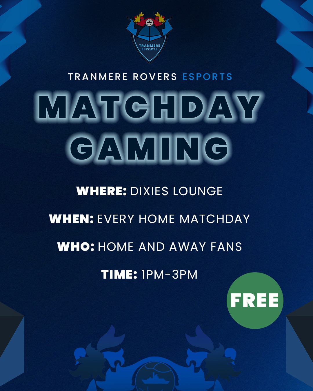 Tranmere Rovers - 🎮 TRFC esports are in Dixies Lounge... | Facebook