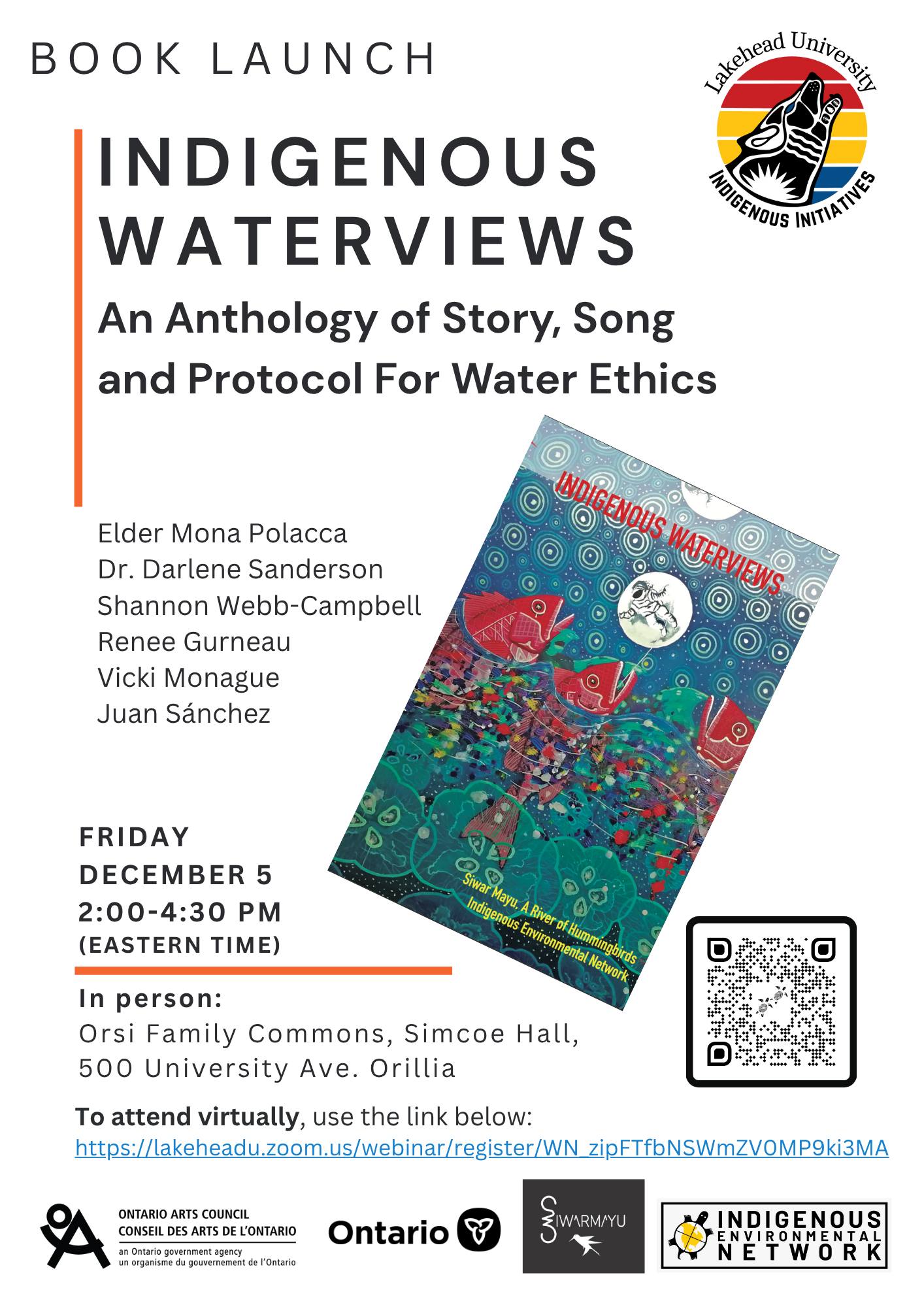 Indigenous Message on Water / Mensaje Indígena de Agua