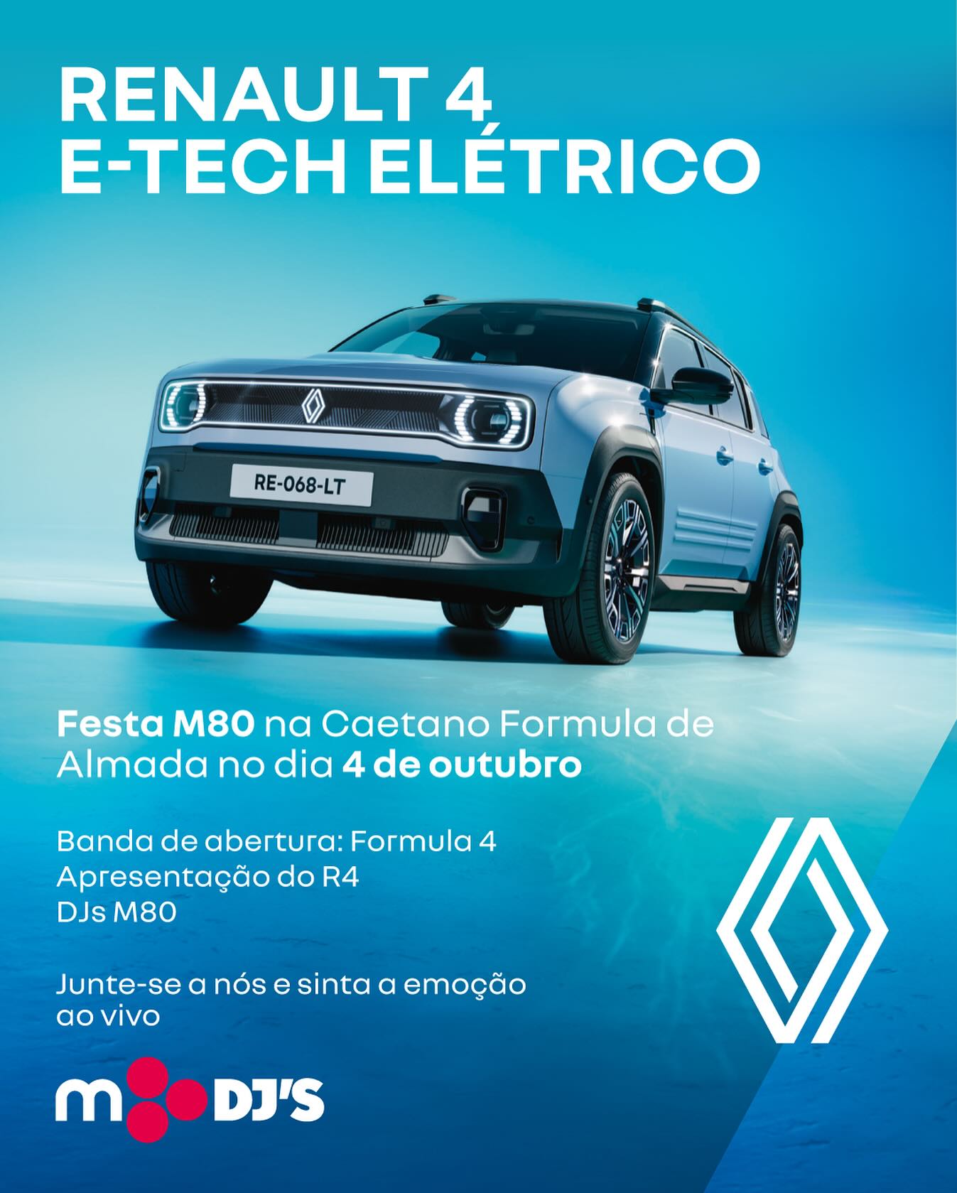 Descubra o novo Renault Renault 4... - M80 Rádio - Portugal | Facebook
