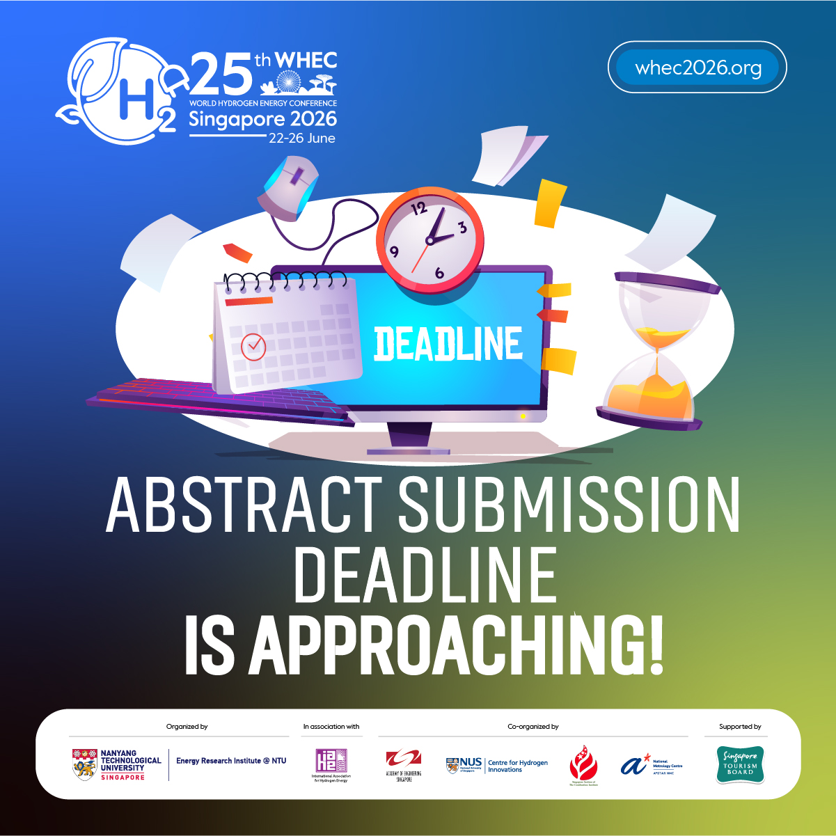International - WHEC 2026 Abstract Submission Deadline is Approaching ...