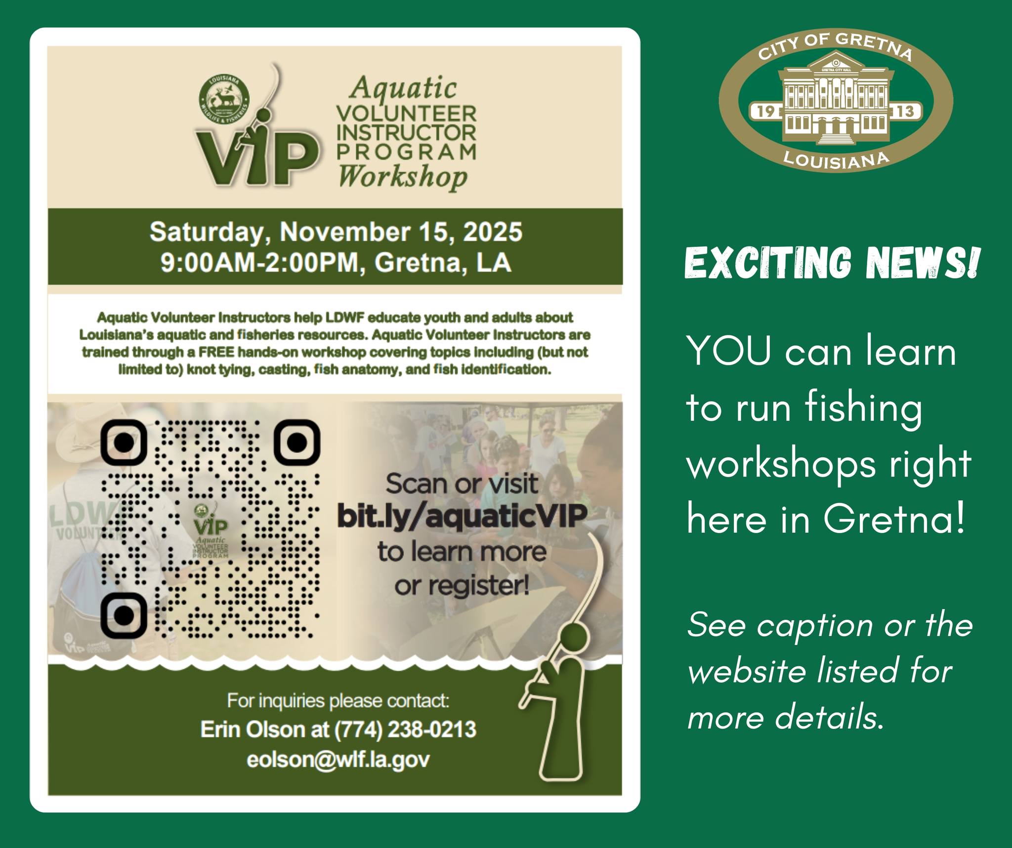 The City of Gretna is hosting... - City of Gretna, Louisiana | Facebook