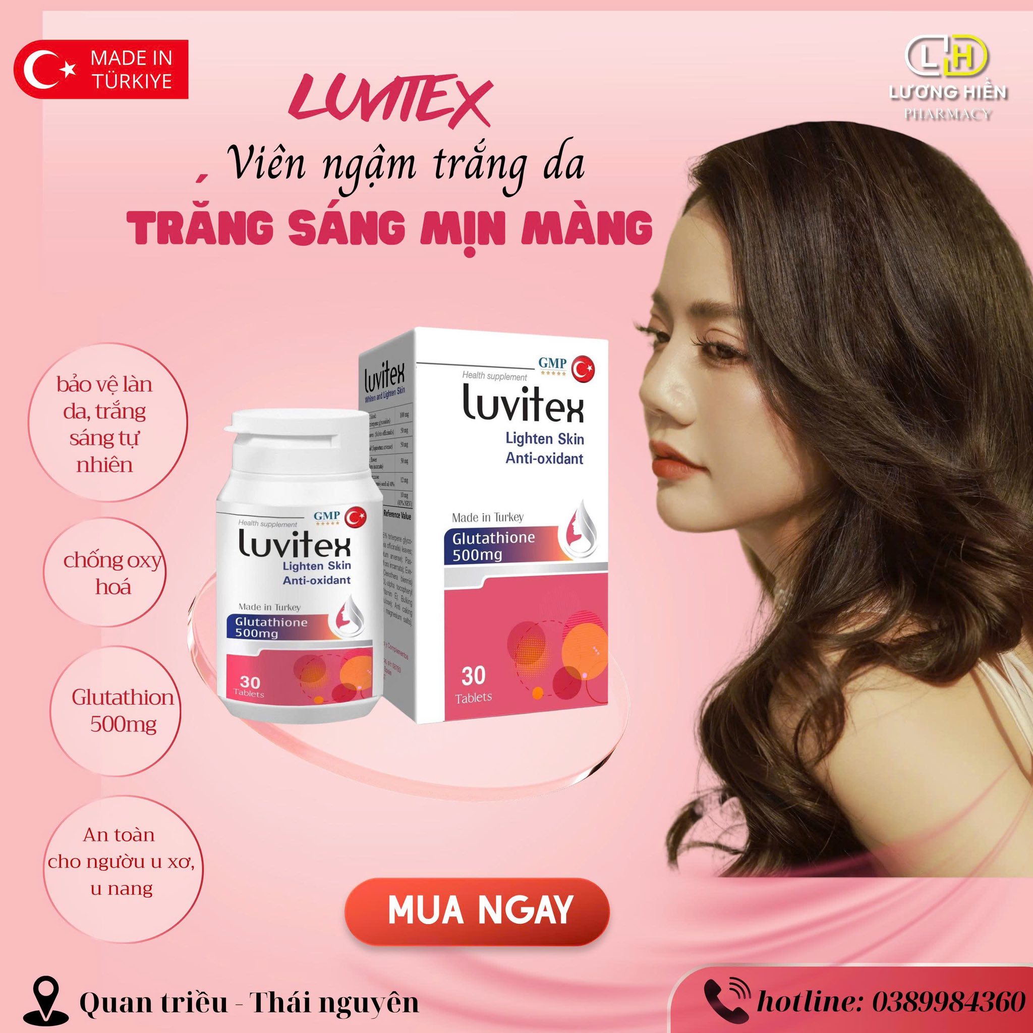 luvitex glutathione giá bao nhiêu 🌸 – Viên ngậm trắng da, cho làn da TRẮNG SÁNG MỊN MÀNG 🌸 Bạn đang tìm kiếm một bí quyết để có làn da trắng hồng tự nhiên mà vẫn magic egyptian luxury milk