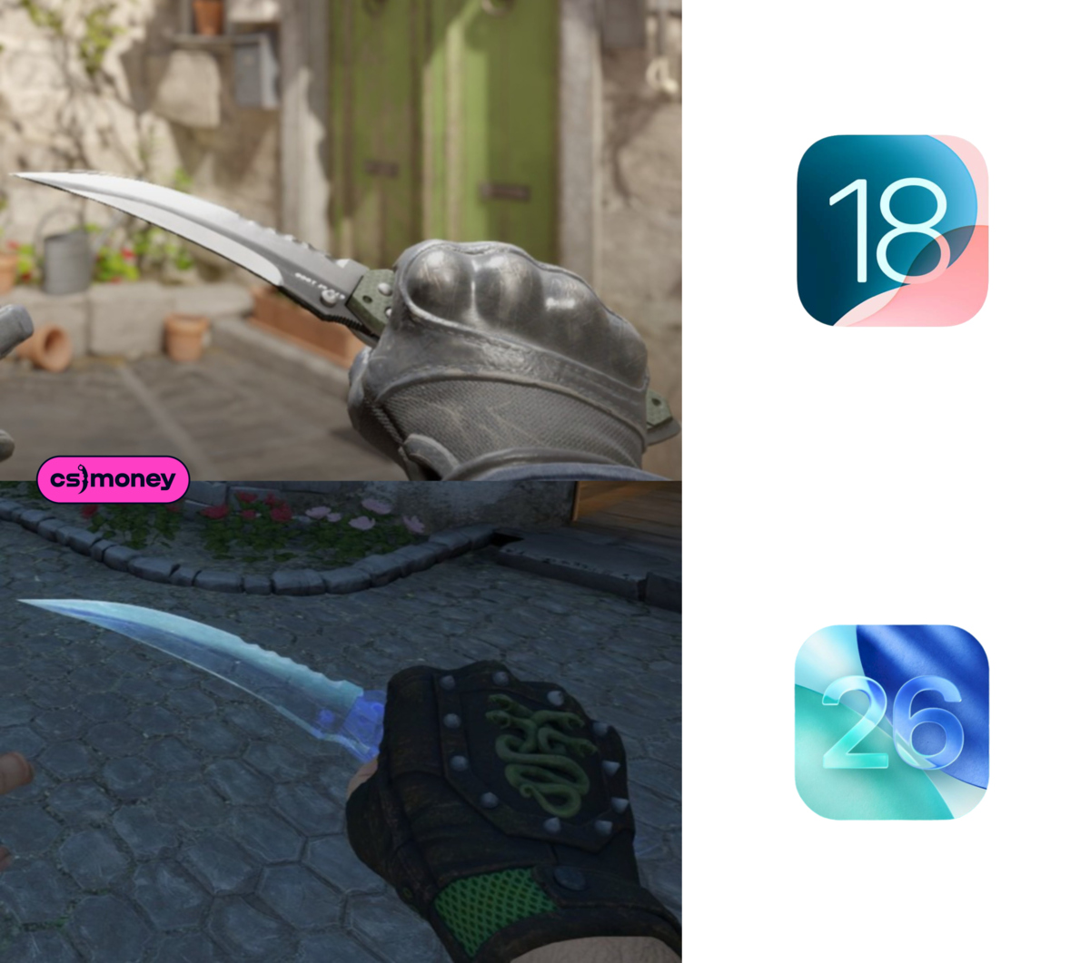 Cs.money - Hey Apple users, y'all updated to the new iOS yet? 🧐 🍏 ...