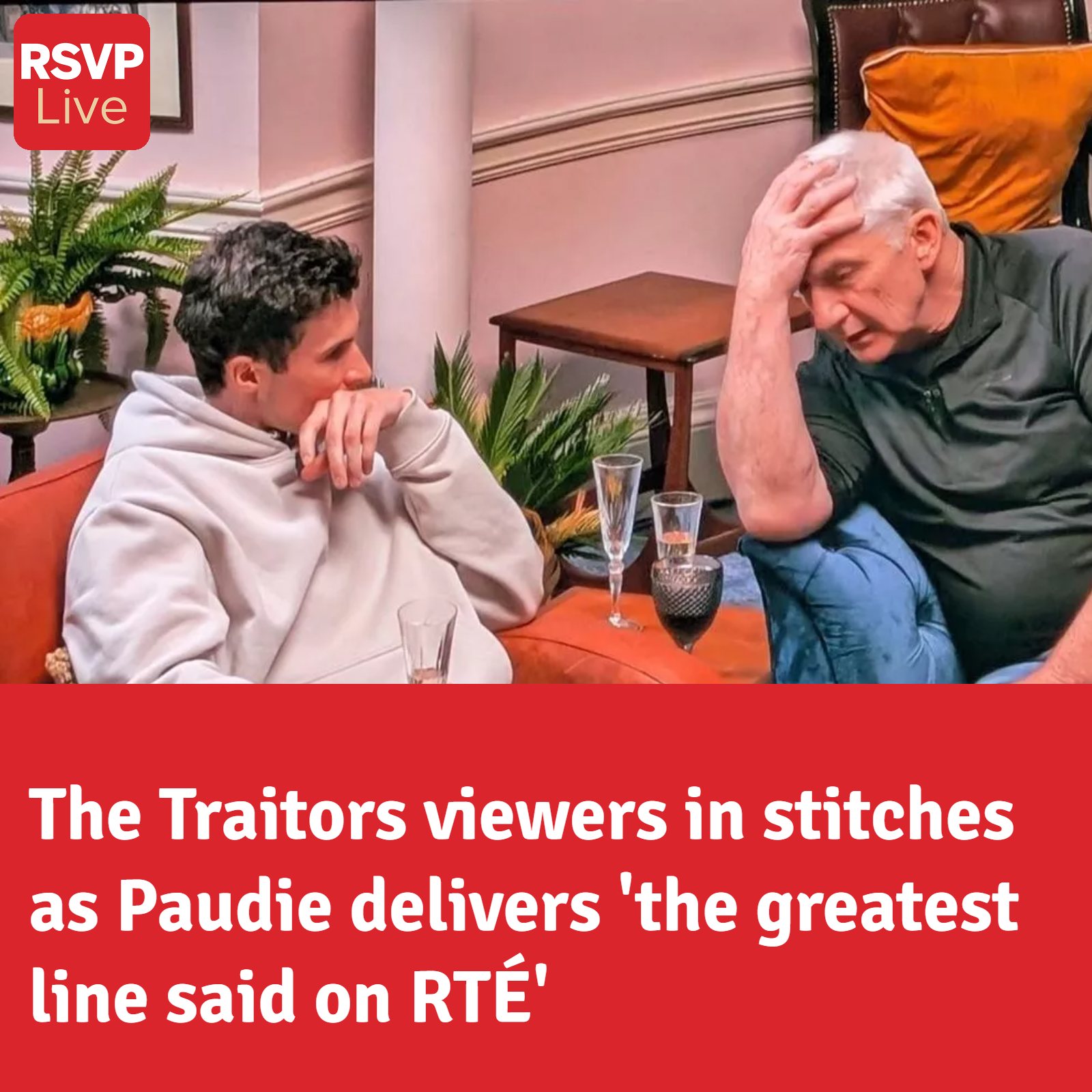 RSVP Magazine - Paudie is a national treasure 😂 Full... | Facebook