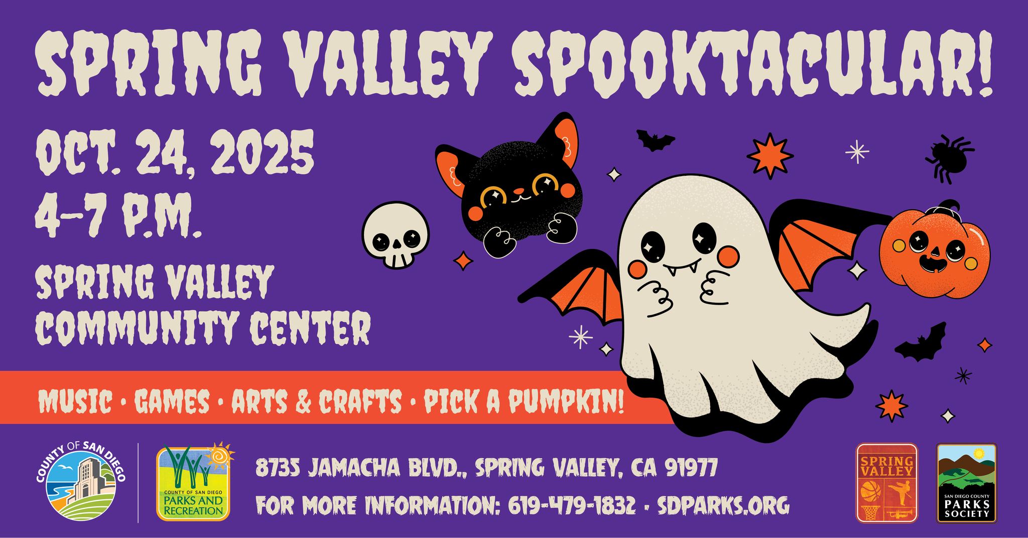 👻 Spring Valley... - County of San Diego Parks and Recreation | Facebook