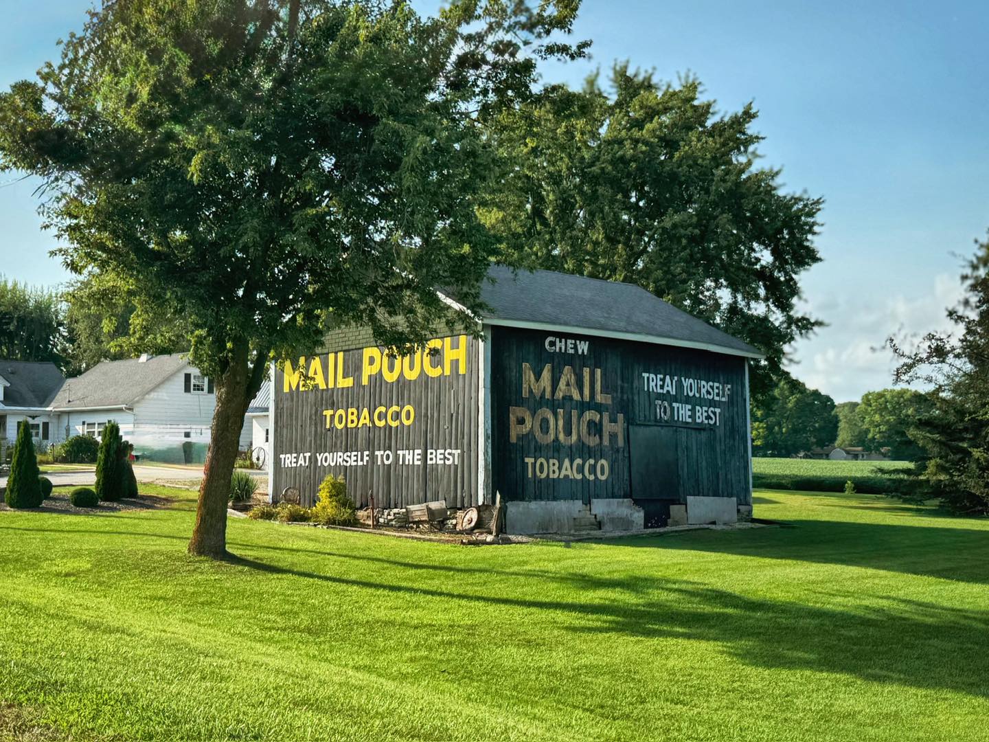 Hidden - This morning’s Mail Pouch Barn is this awesome place in ...