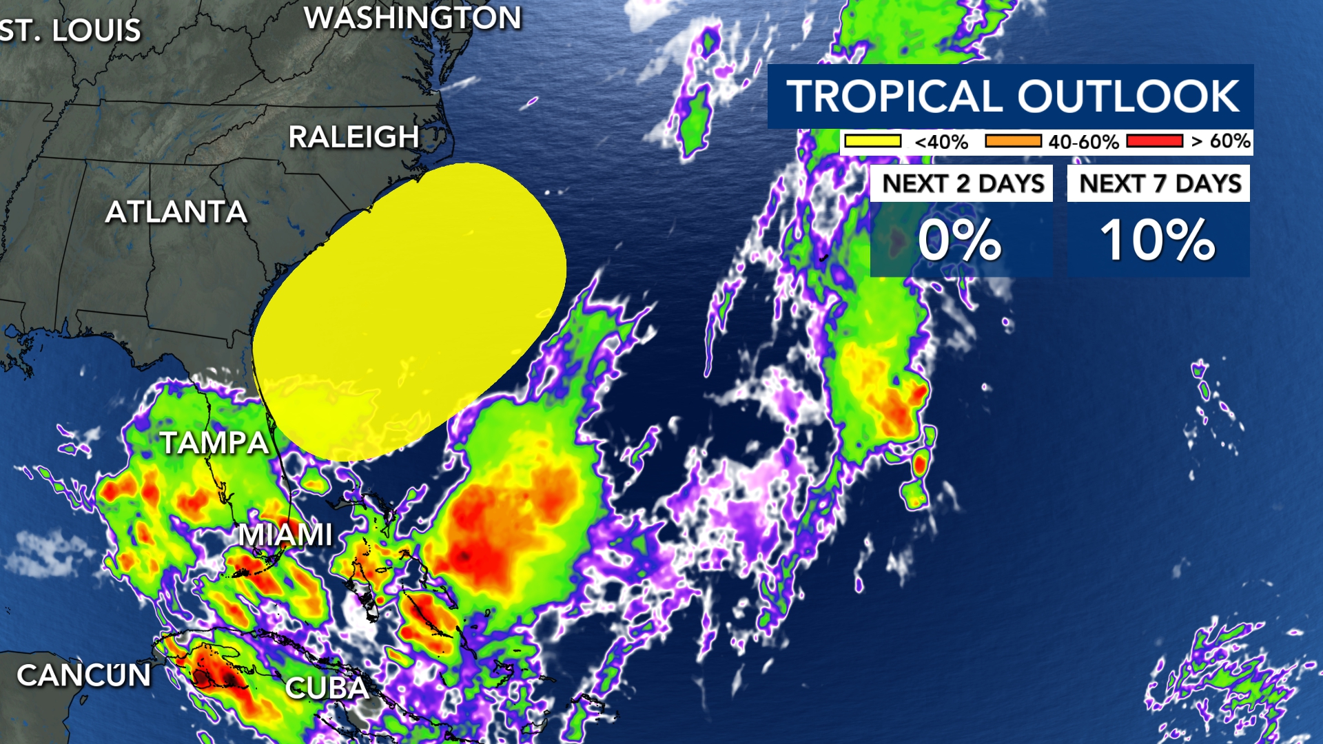WRAL - It's never fun to see the first National Hurricane Center ...