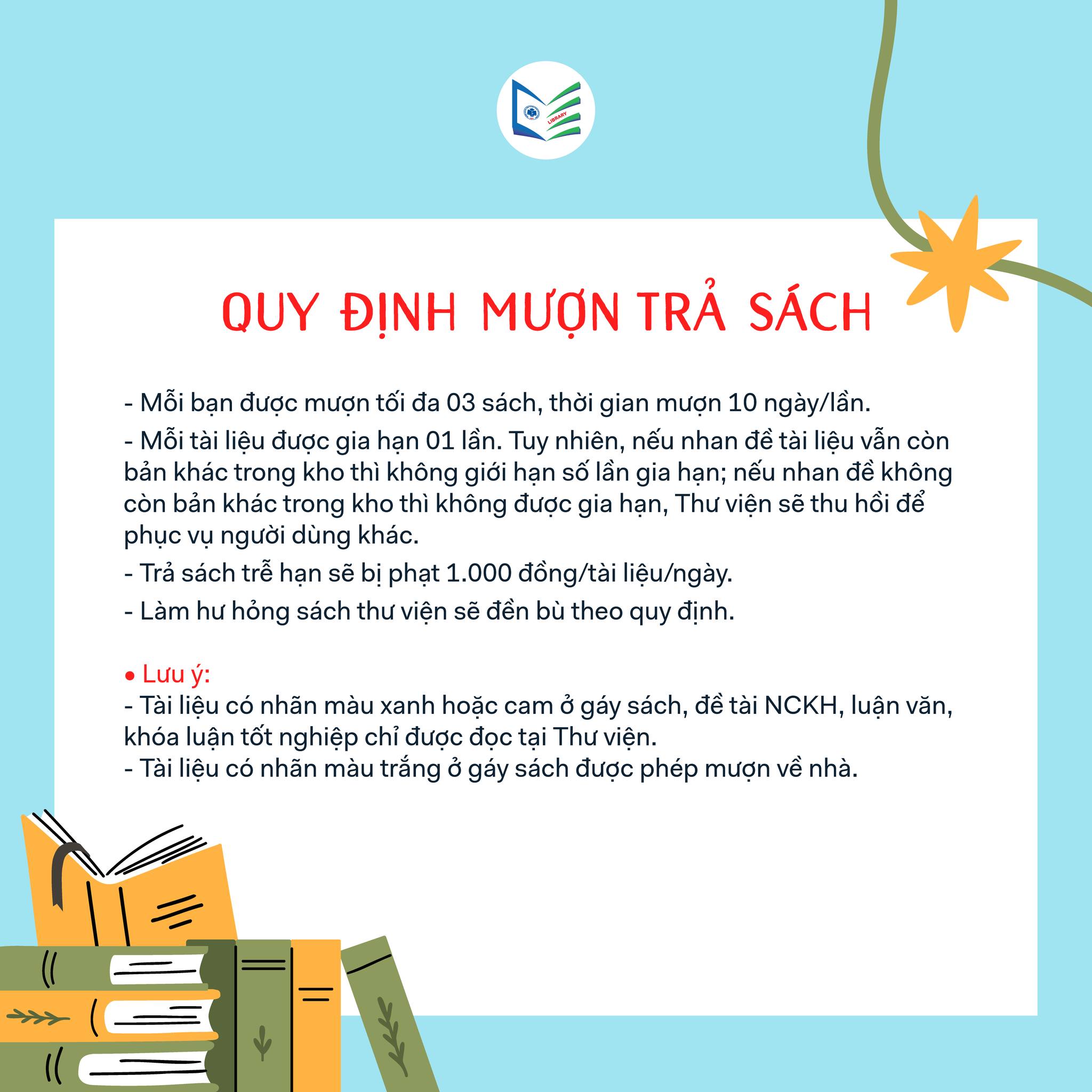 HUIT Library - 🌿 DỊCH VỤ CHO MƯỢN SÁCH VỀ NHÀ 🌿 Các bạn... | Facebook