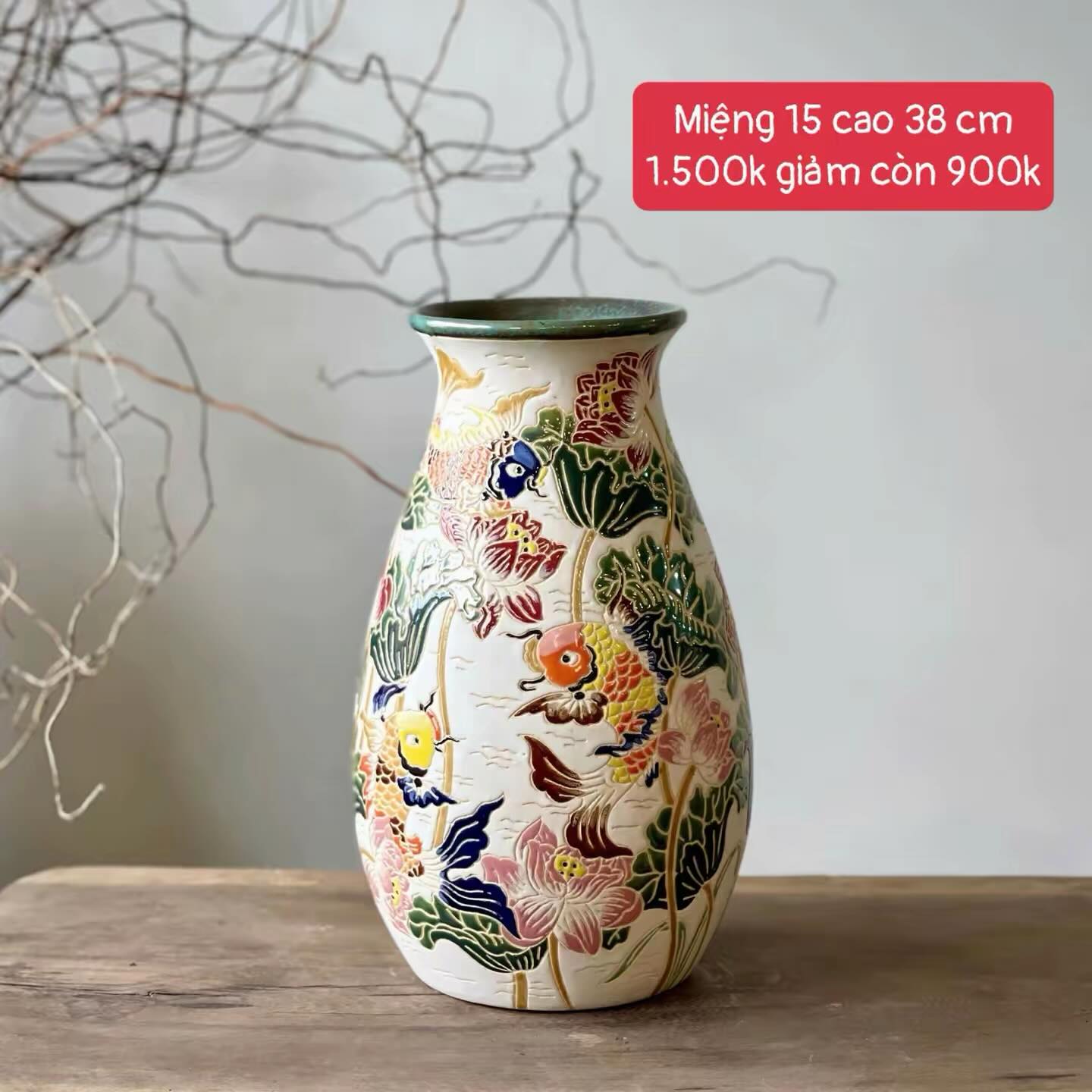 XẢ KHO GỐM BIÊN HOÀ- dòng gốm cổ điển đặc trưng Nam Bộ. Giống như