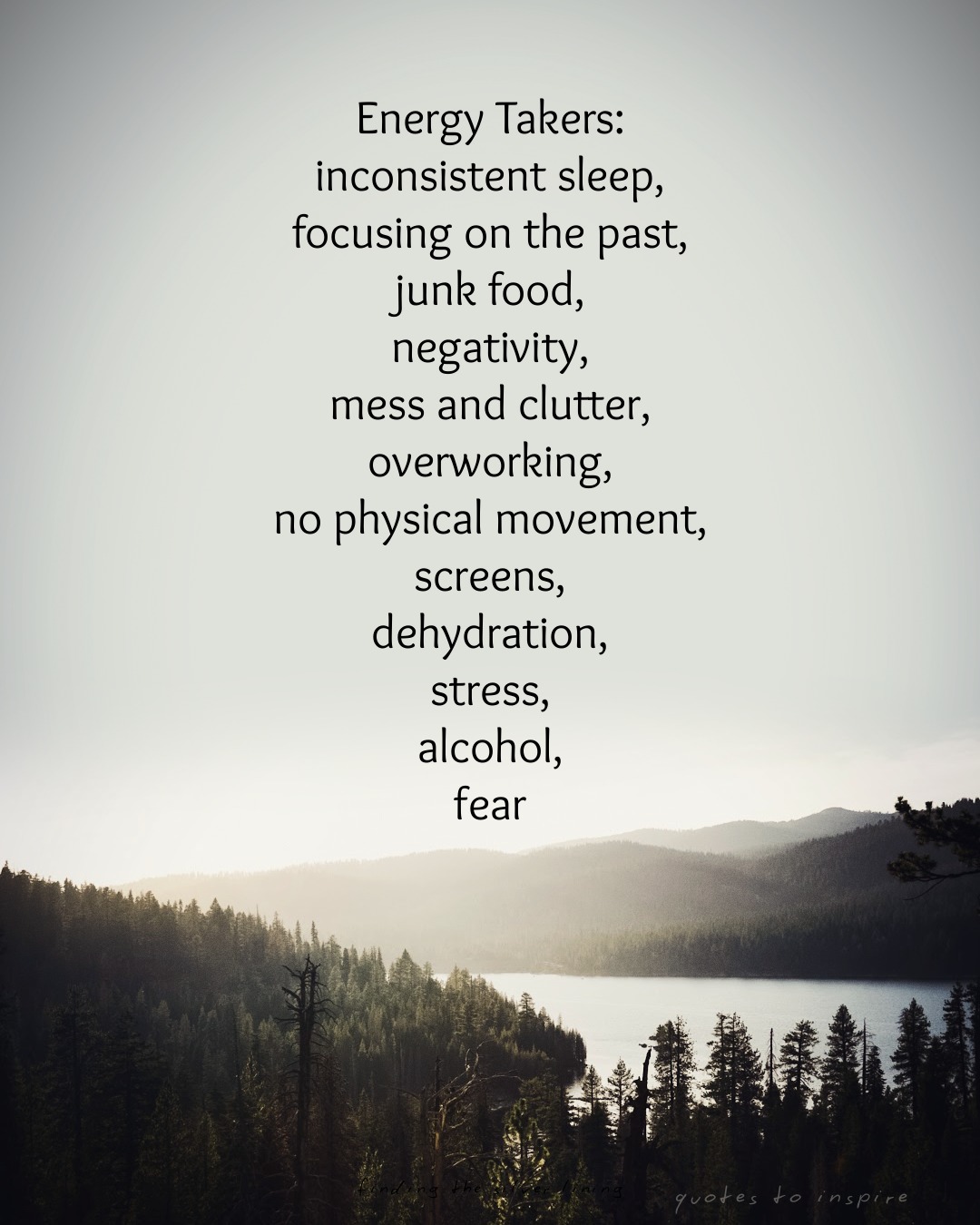 When your energy feels low, check... - Quotes To Inspire | Facebook
